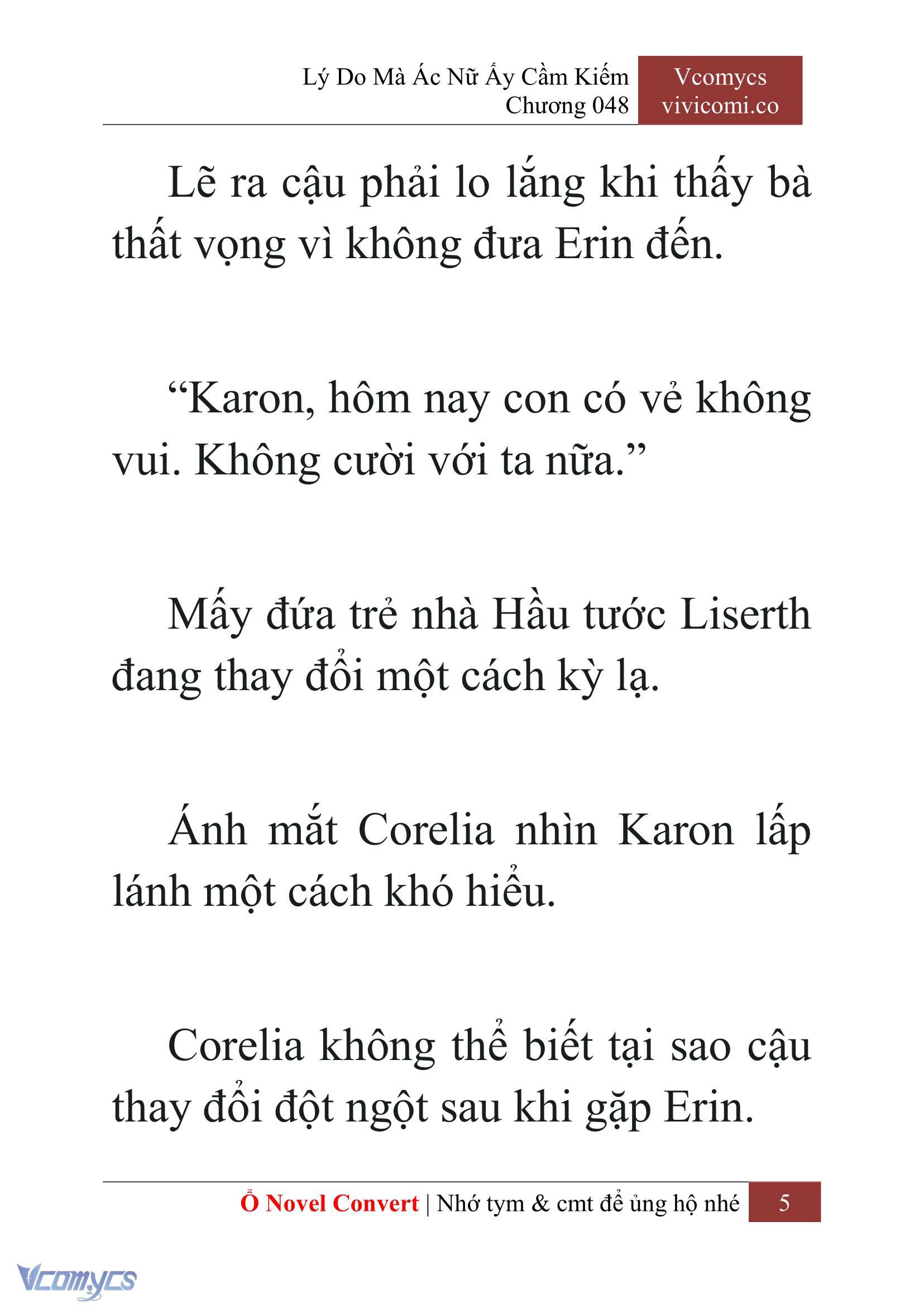 [Novel] Lý Do Mà Ác Nữ Ấy Cầm Kiếm Chap 48 - Next Chap 49