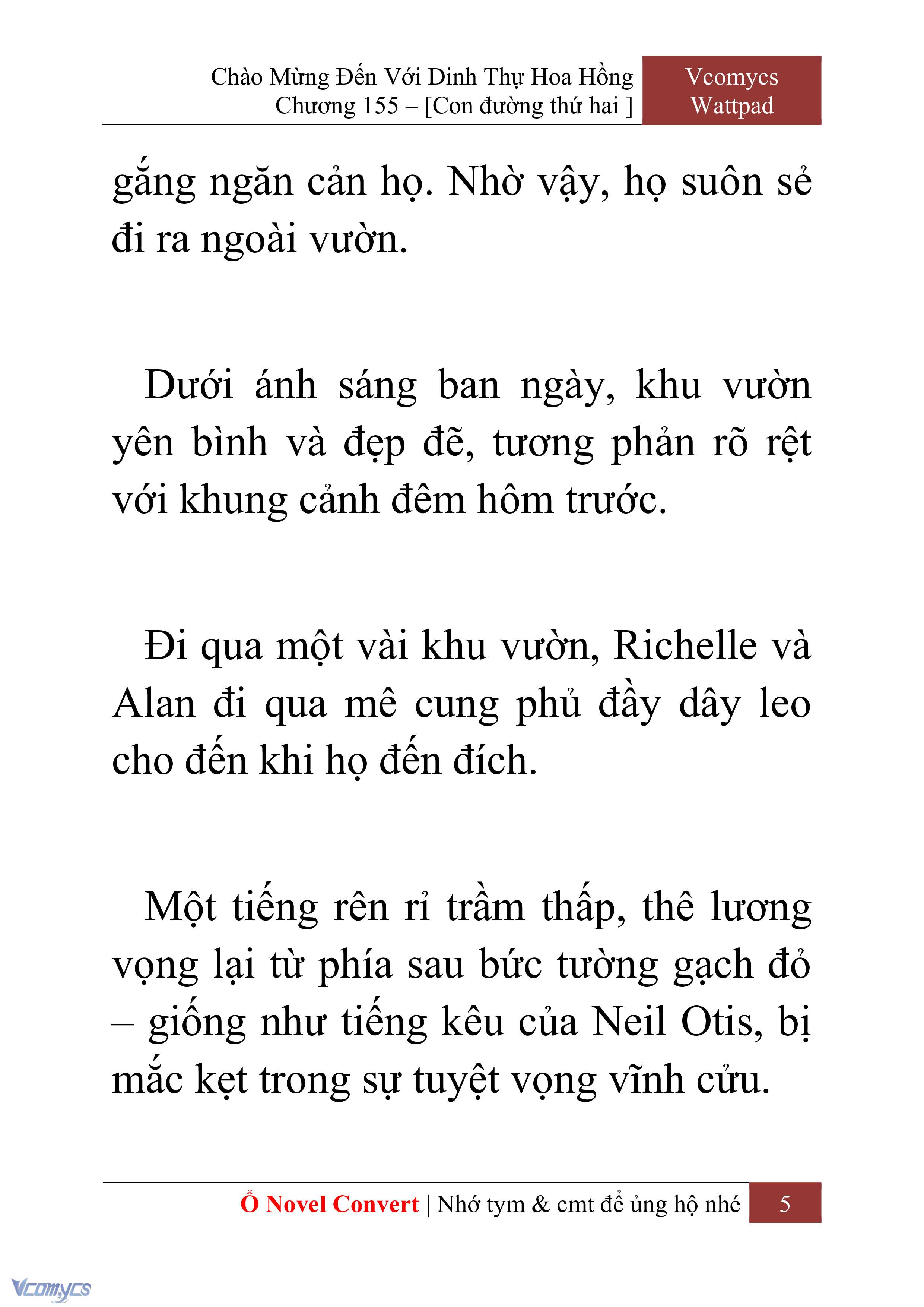 [Novel] Chào Mừng Đến Với Dinh Thự Hoa Hồng Chap 155 - Trang 2
