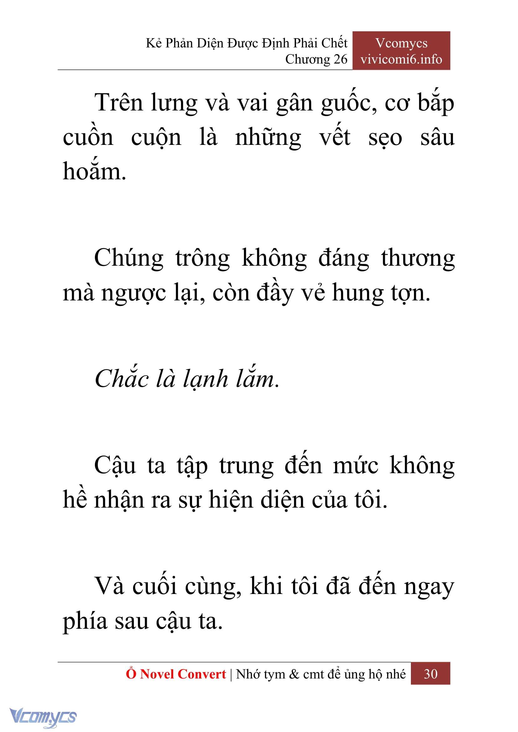 [Novel] Kẻ Phản Diện Được Định Phải Chết Chap 26 - Trang 2