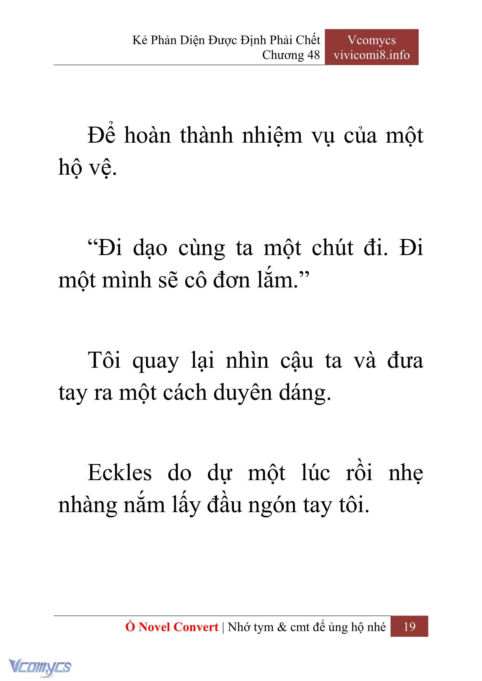 [Novel] Kẻ Phản Diện Được Định Phải Chết Chap 48 - Trang 2