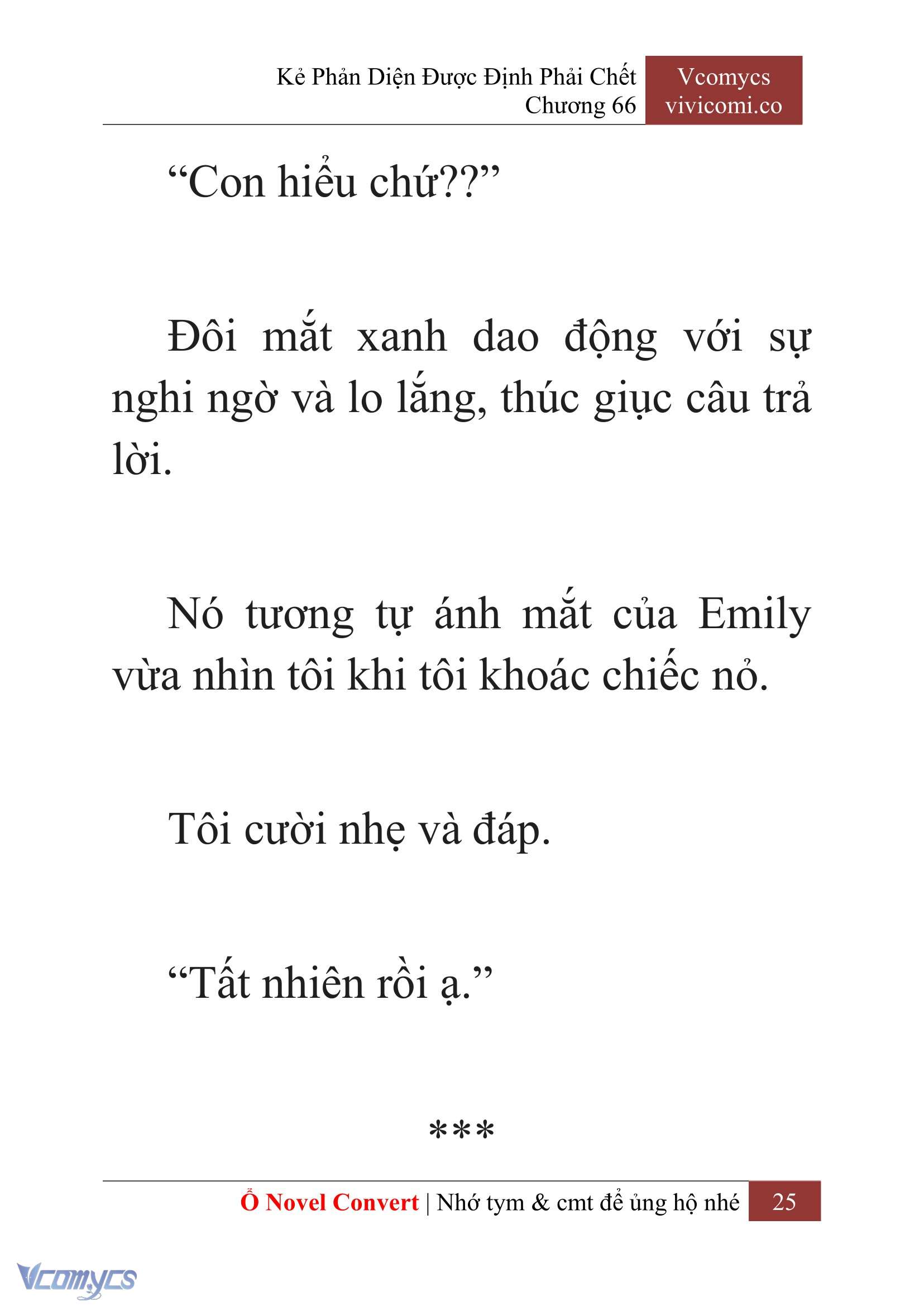 [Novel] Kẻ Phản Diện Được Định Phải Chết Chap 66 - Trang 2