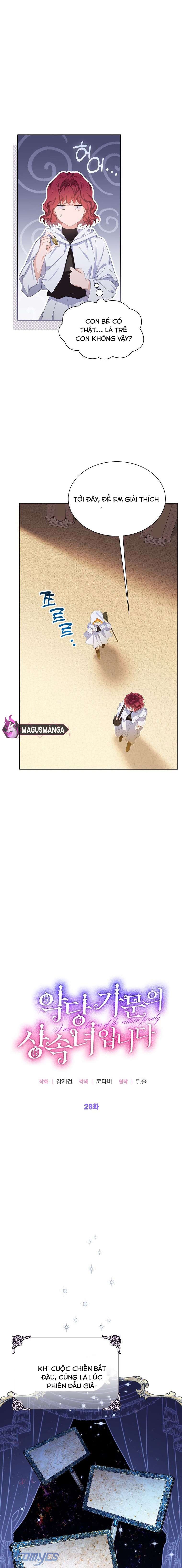 Trở Thành Người Thừa Kế Của Gia Đình Phản Diện Chap 28 - Trang 3