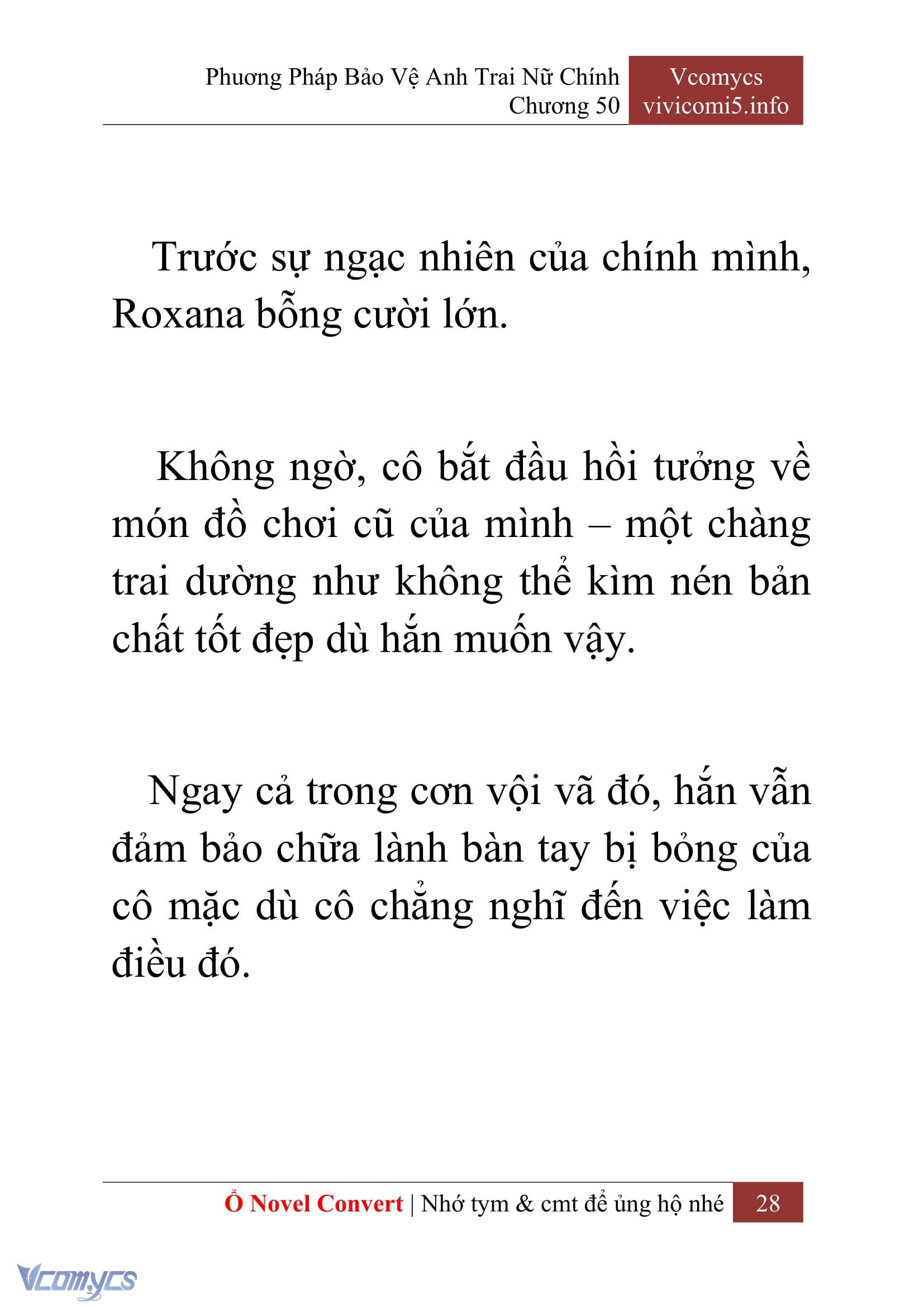 [Novel] Phương Pháp Bảo Vệ Anh Trai Nữ Chính Chap 50 - Trang 2