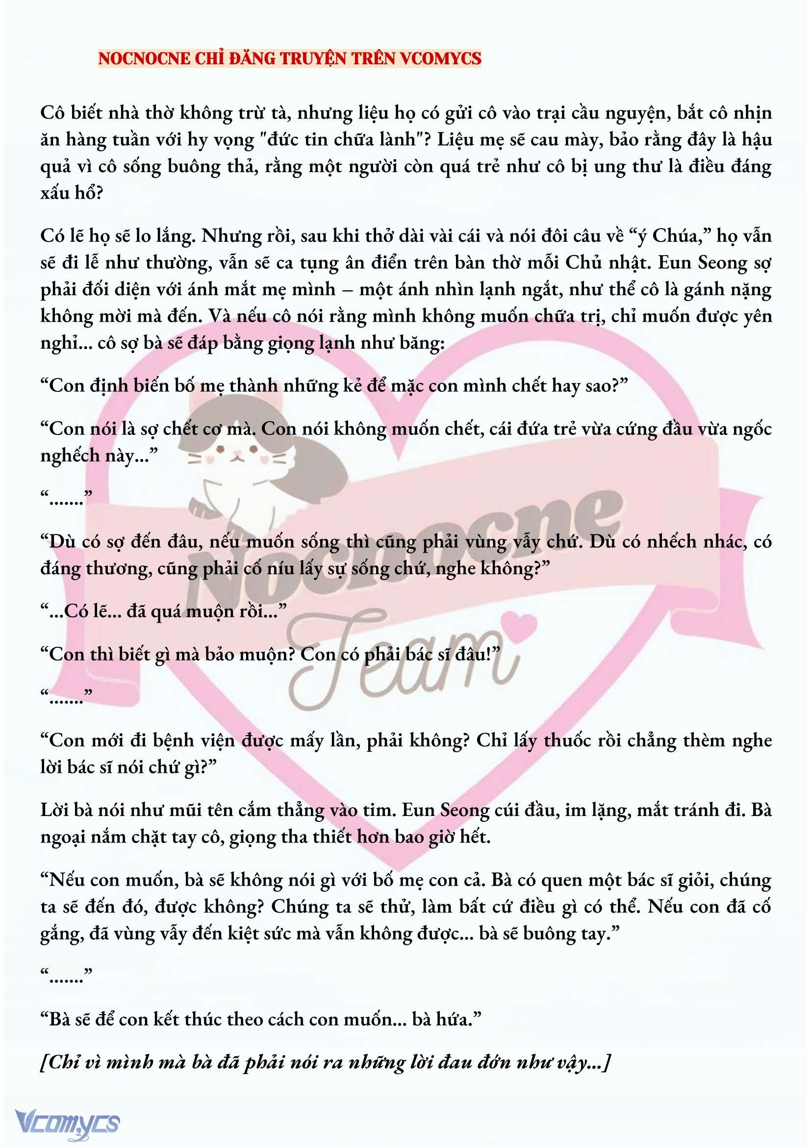 [NOVEL] CHÚNG TA KẾT THÚC VÀO MÙA THU Chap 50 - Next Chap 51