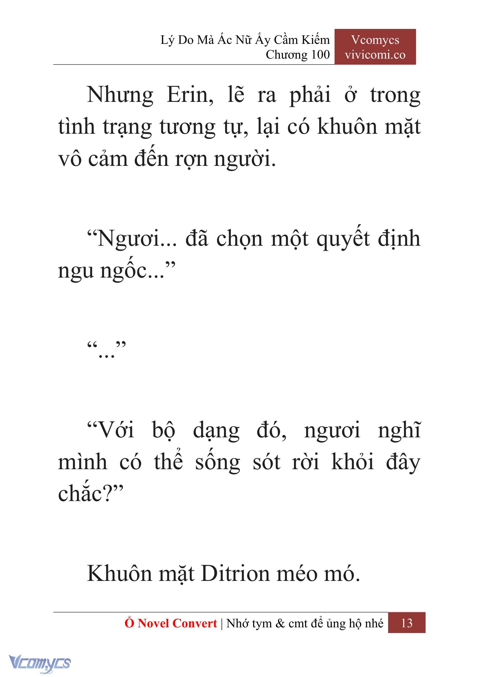[Novel] Lý Do Mà Ác Nữ Ấy Cầm Kiếm Chap 100 - Trang 2