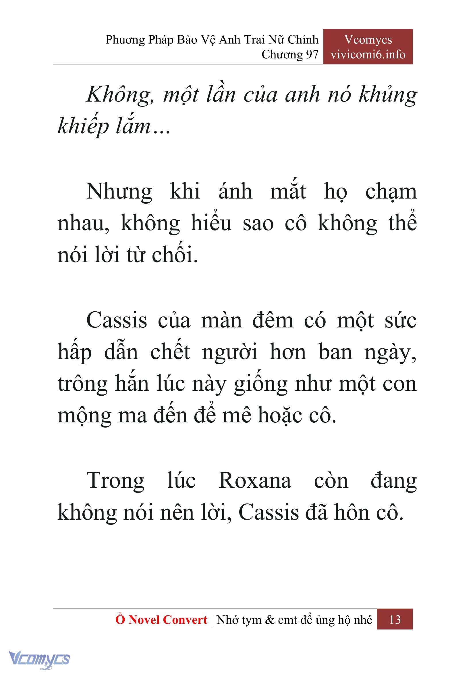 [Novel] Phương Pháp Bảo Vệ Anh Trai Nữ Chính Chap 97 - Trang 2