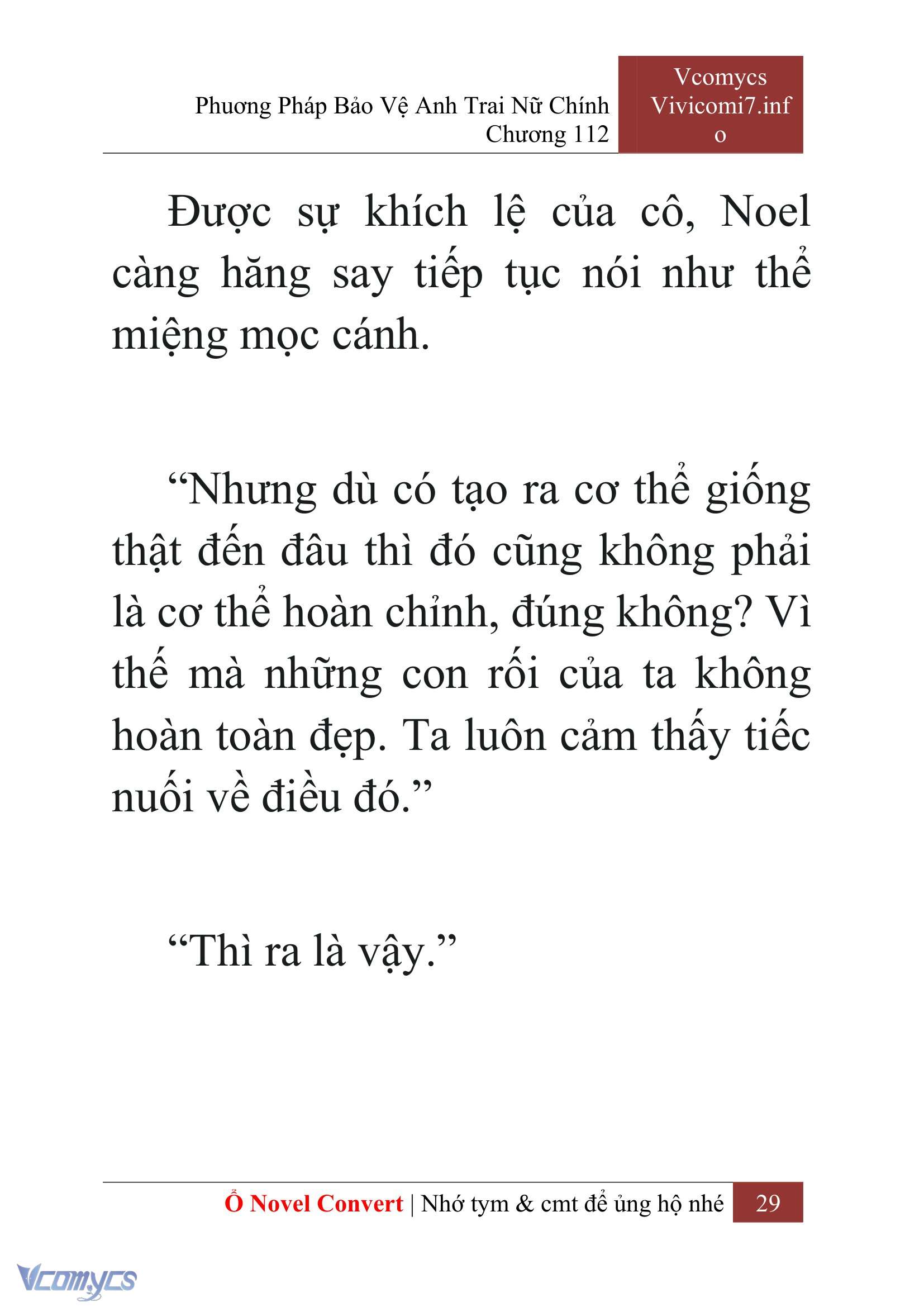 [Novel] Phương Pháp Bảo Vệ Anh Trai Nữ Chính Chap 112 - Trang 2