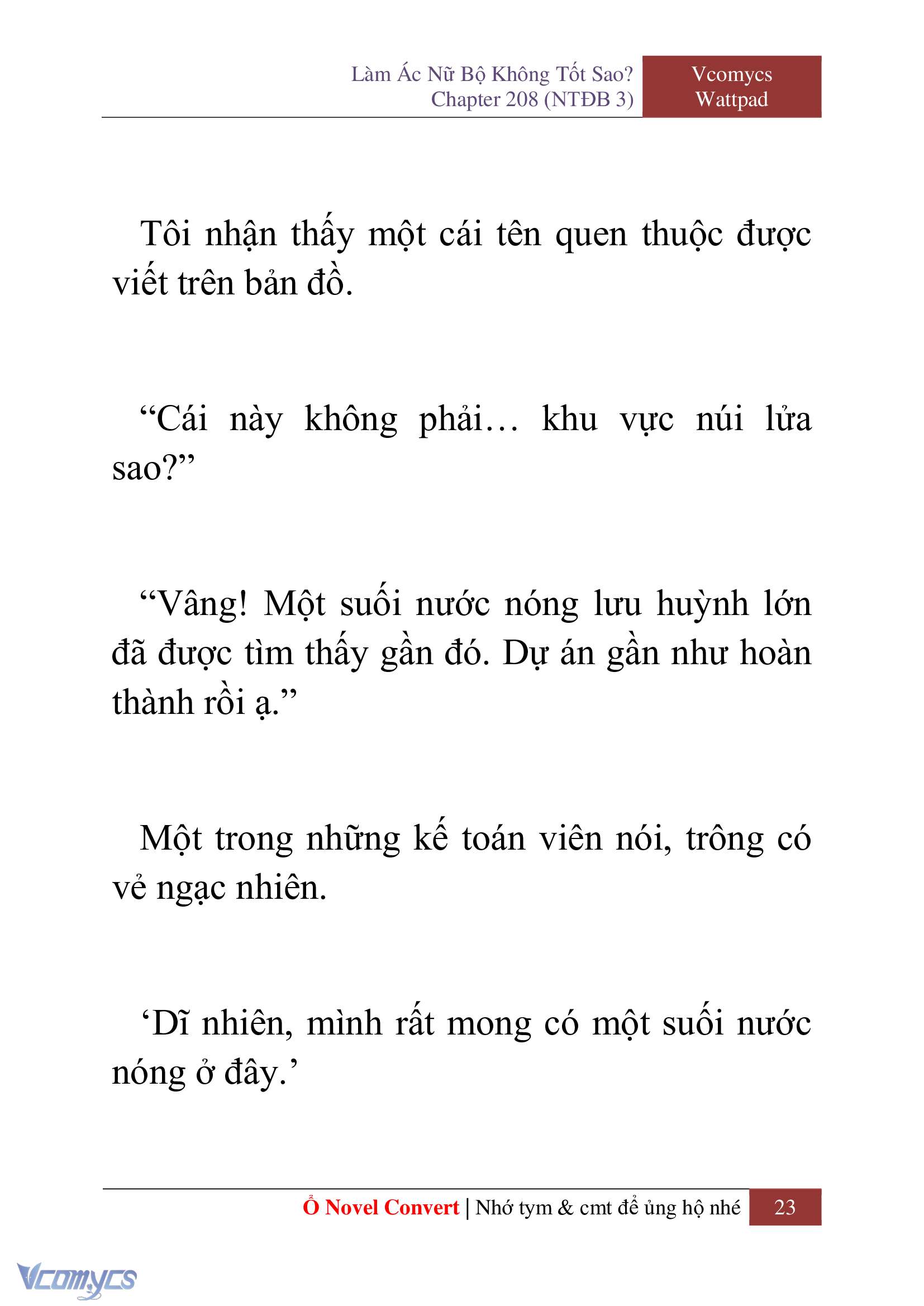 [Novel] Làm Ác Nữ Bộ Không Tốt Sao? Chap 208 - Trang 2