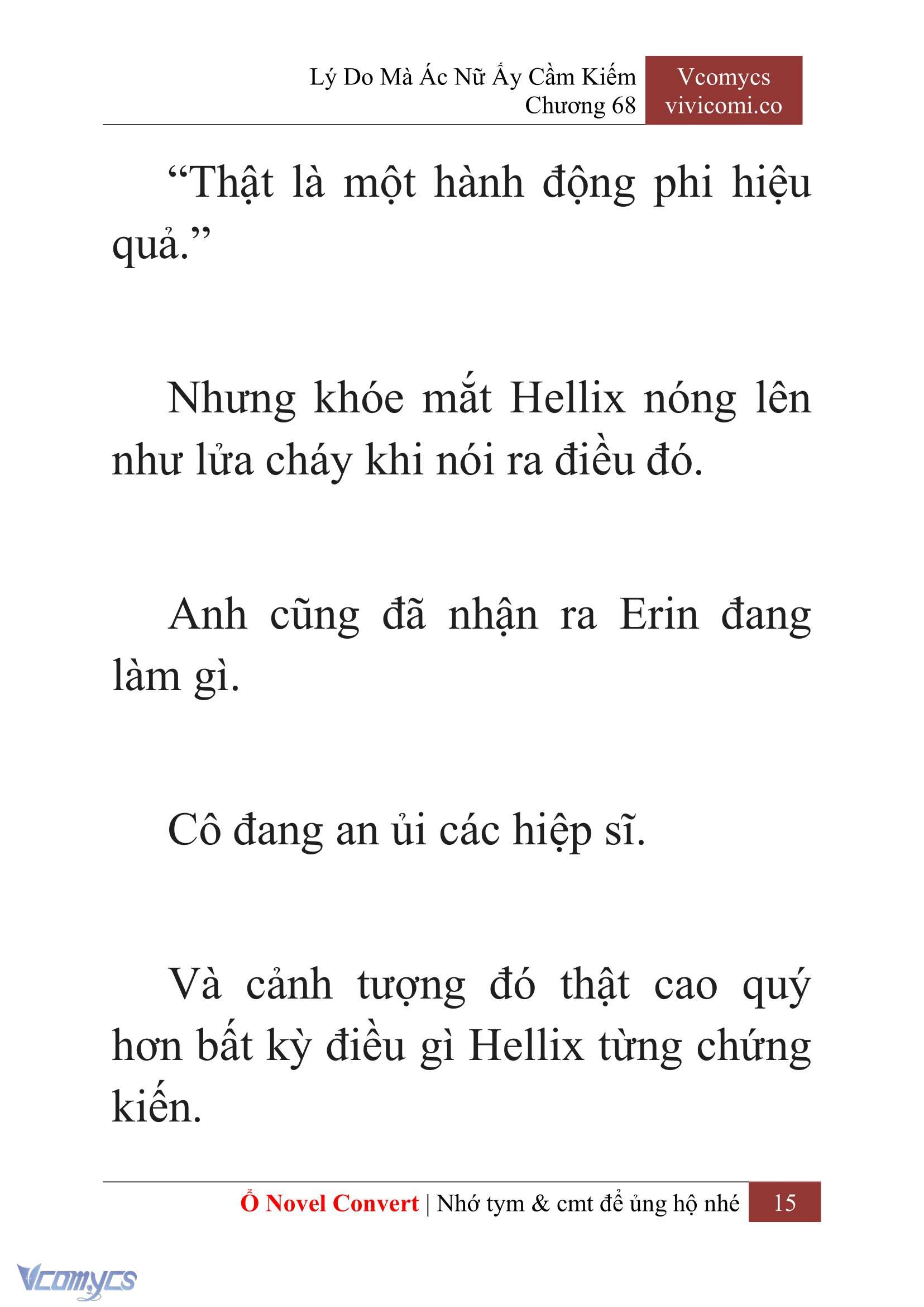 [Novel] Lý Do Mà Ác Nữ Ấy Cầm Kiếm Chap 68 - Trang 2