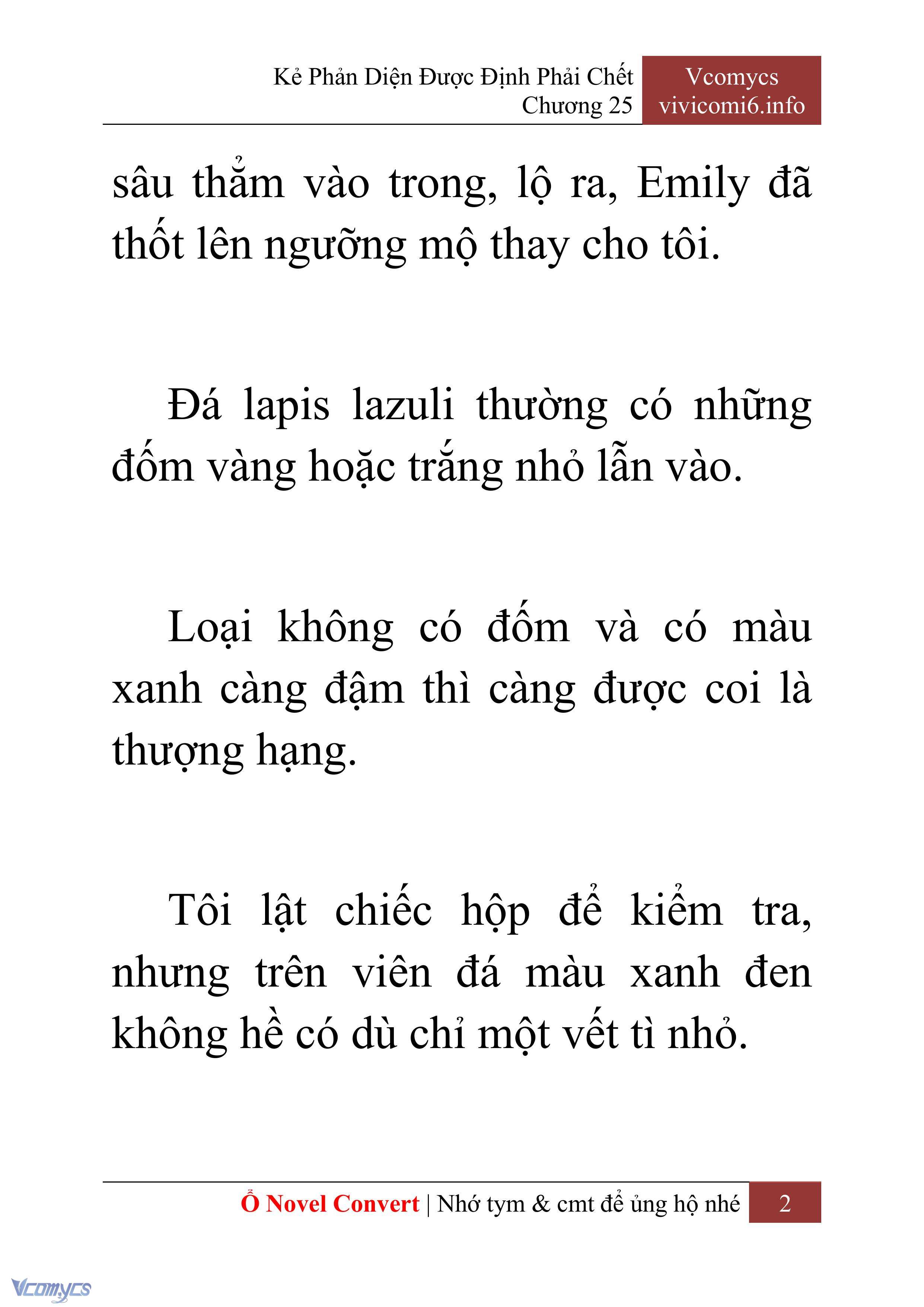 [Novel] Kẻ Phản Diện Được Định Phải Chết Chap 25 - Trang 2