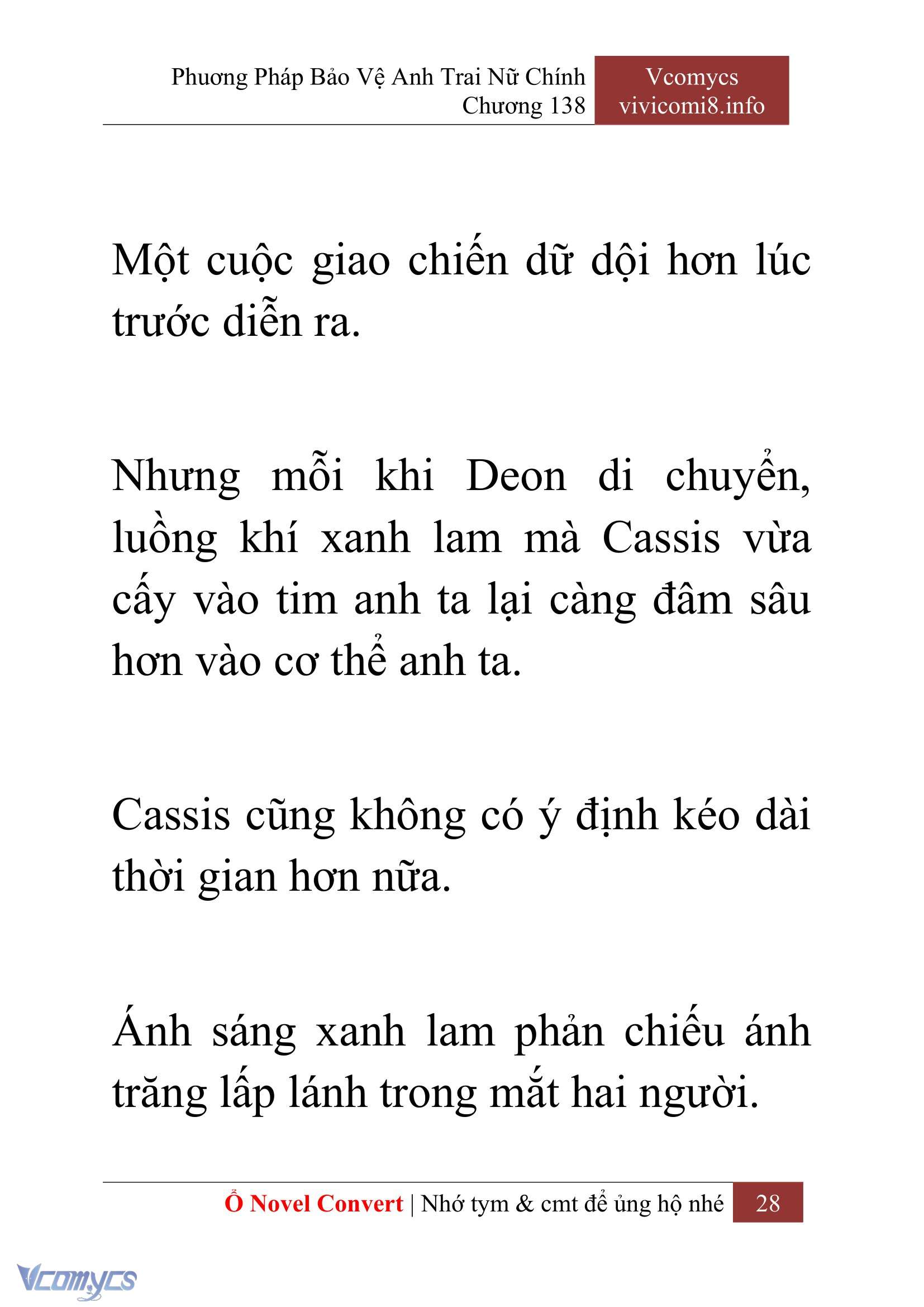 [Novel] Phương Pháp Bảo Vệ Anh Trai Nữ Chính Chap 138 - Trang 2