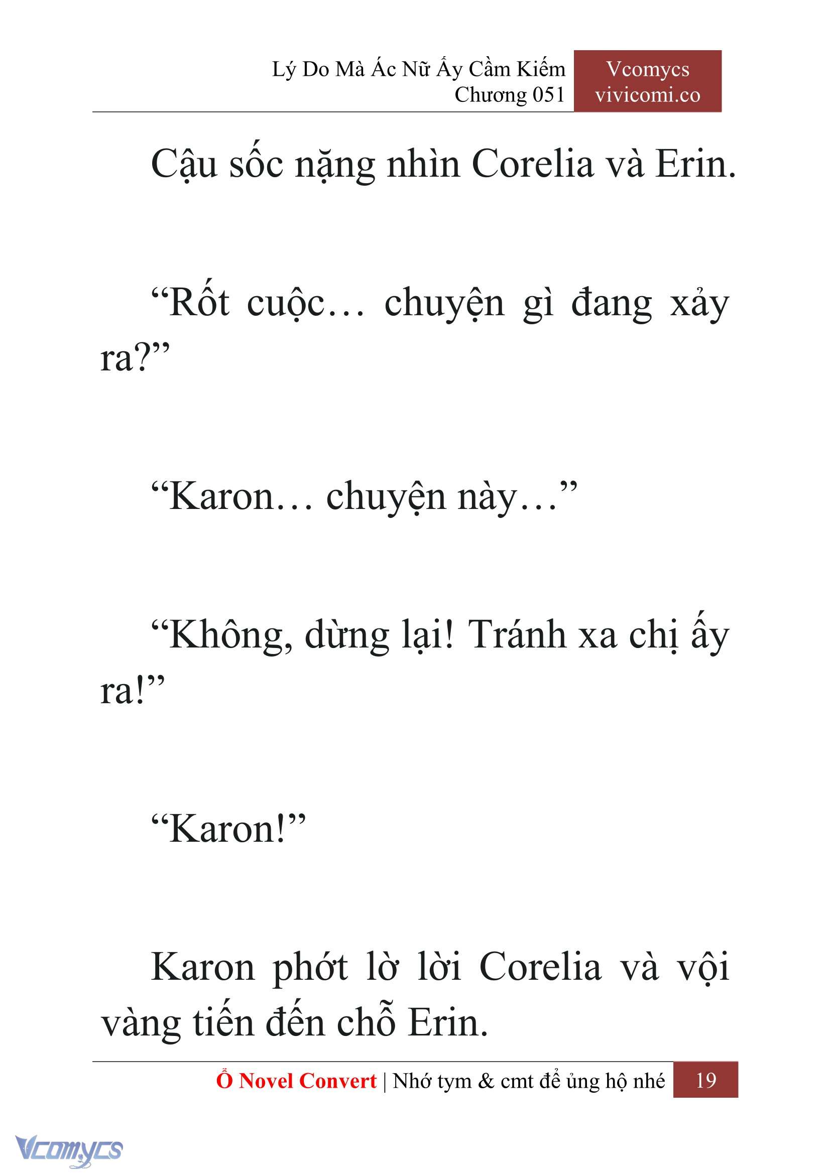 [Novel] Lý Do Mà Ác Nữ Ấy Cầm Kiếm Chap 51 - Trang 2