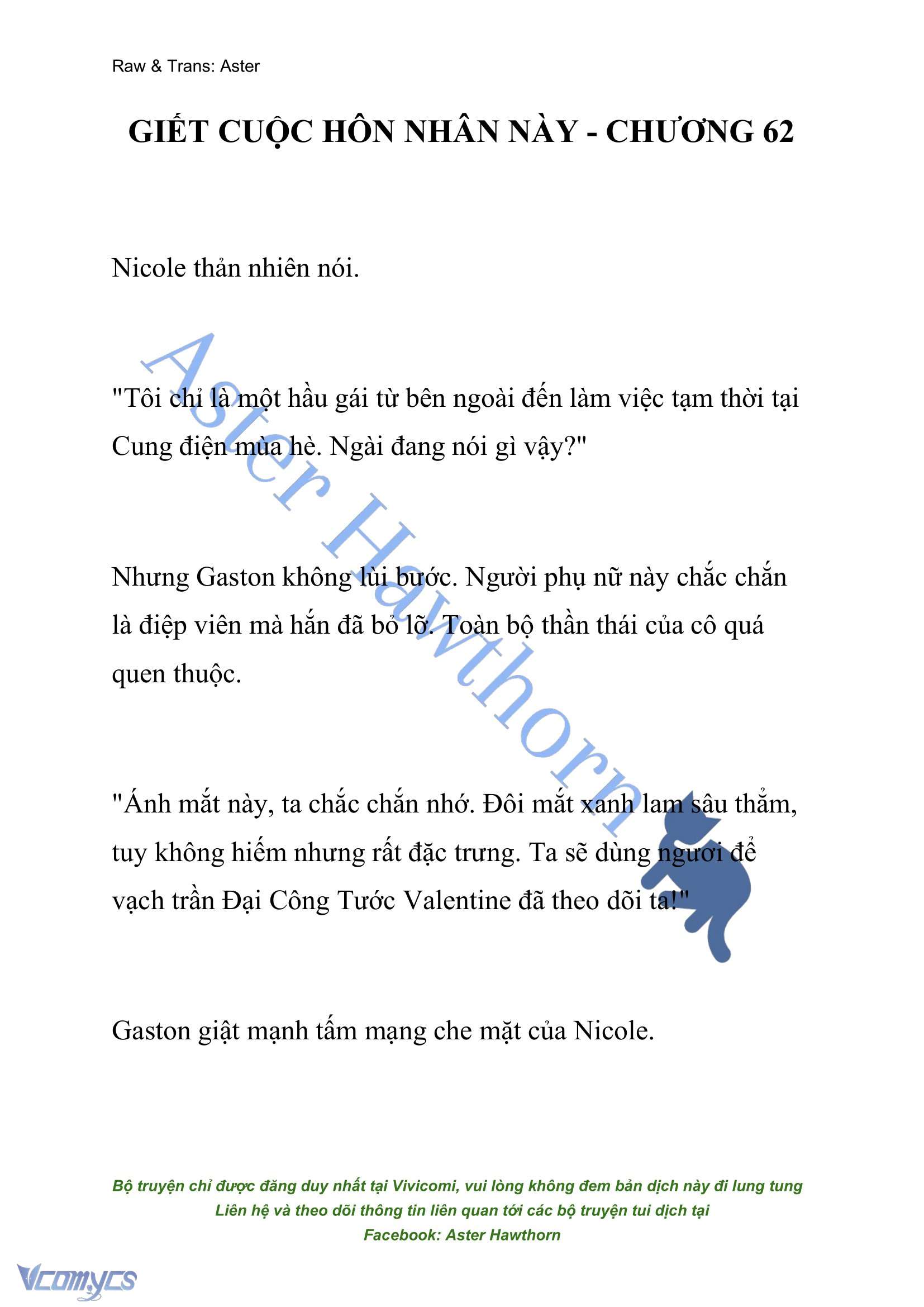 [NOVEL] Giết Cuộc Hôn Nhân Này Chap 62 - Trang 2