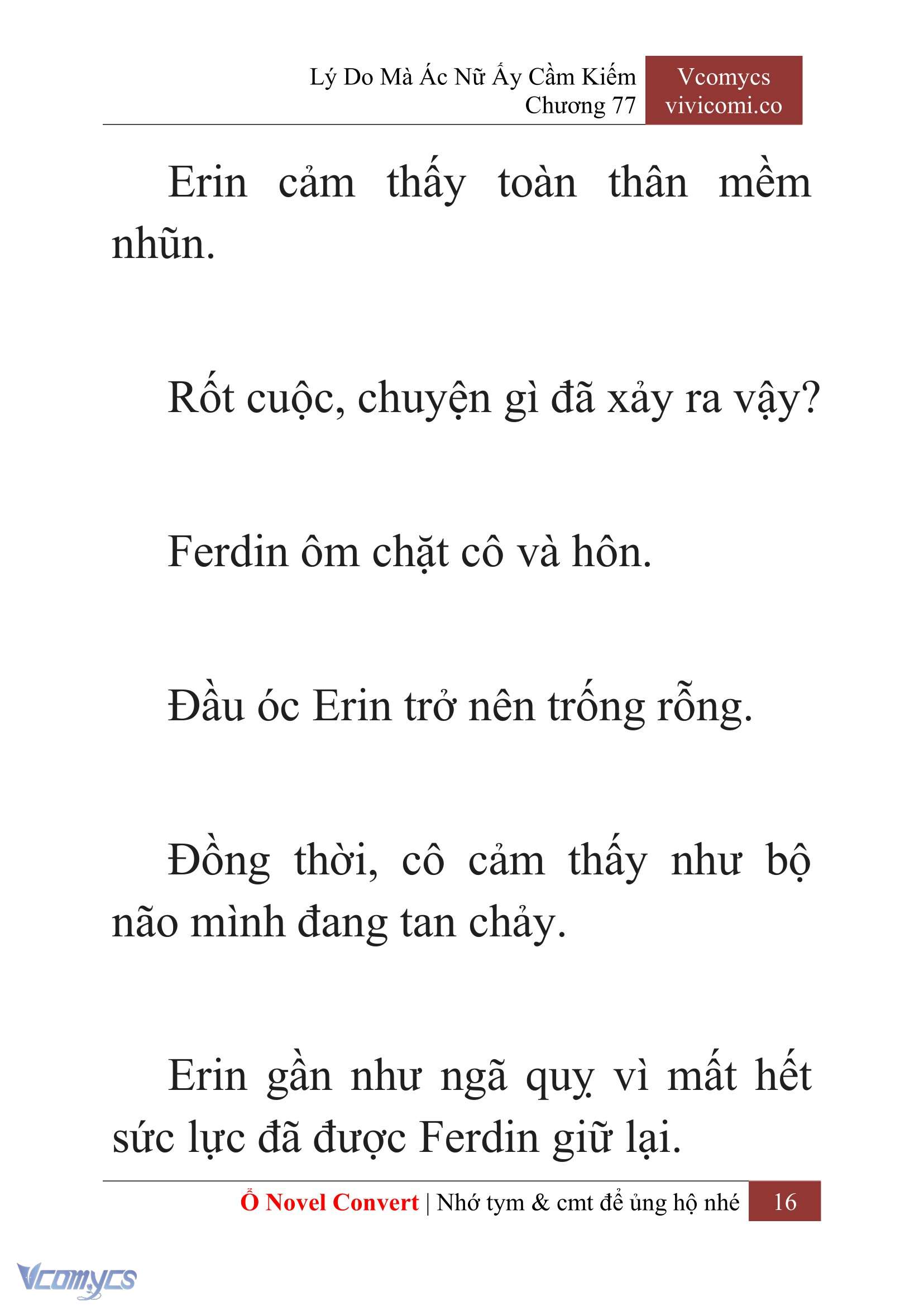 [Novel] Lý Do Mà Ác Nữ Ấy Cầm Kiếm Chap 77 - Trang 2