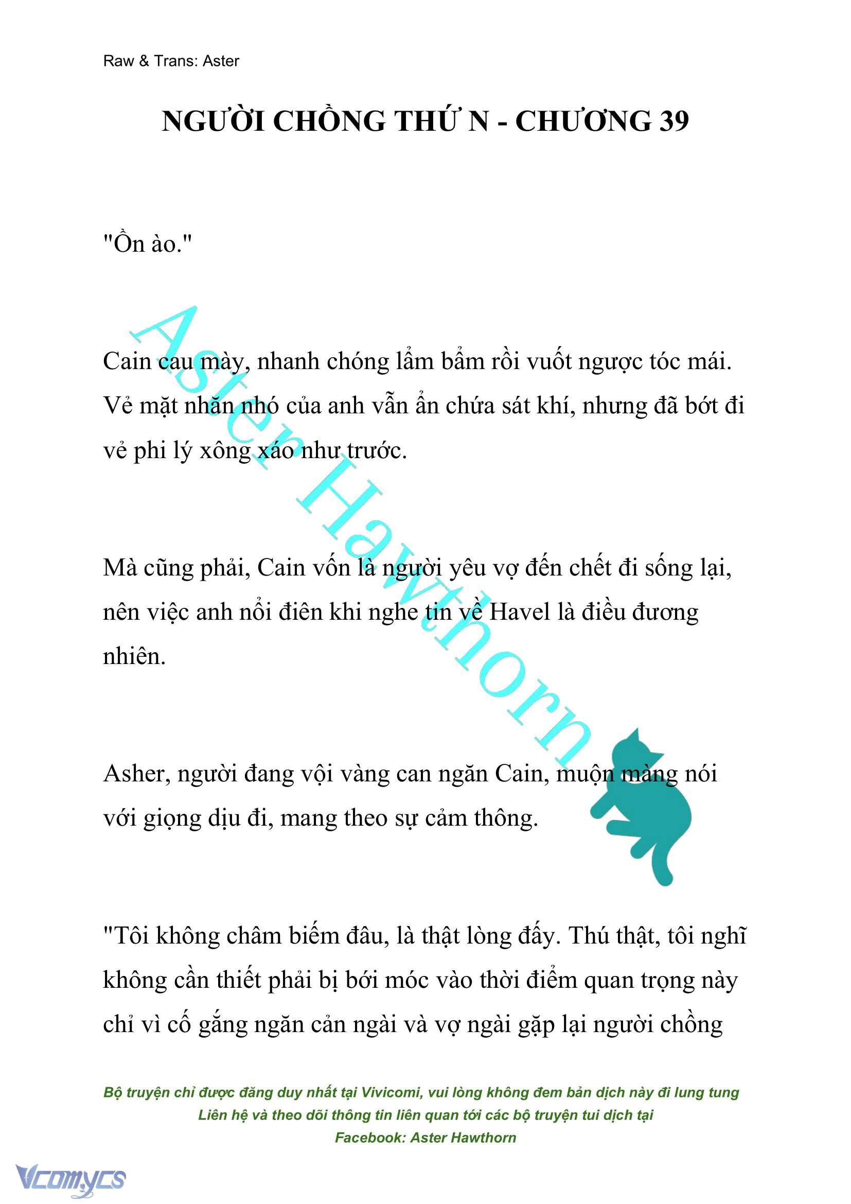 [NOVEL] Người Chồng Thứ N Chap 39 - Trang 2