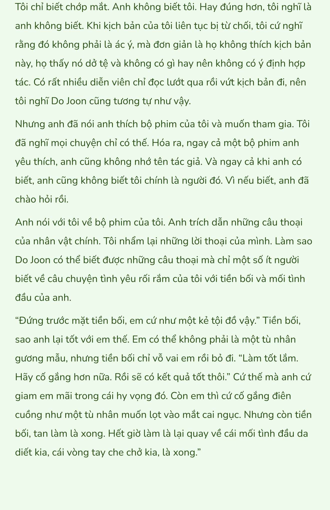 [Novel] Khúc Hát Giữa Mùa Hè Chap 10 - Trang 2