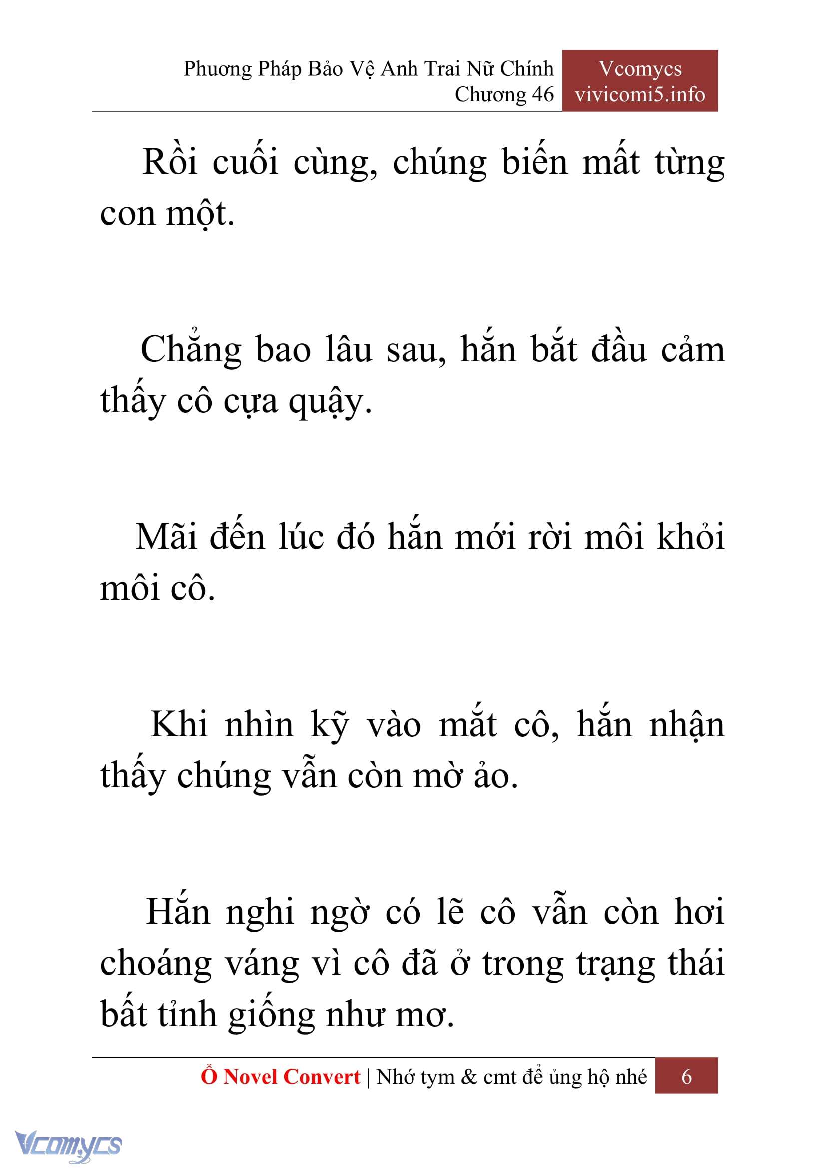 [Novel] Phương Pháp Bảo Vệ Anh Trai Nữ Chính Chap 46 - Trang 2