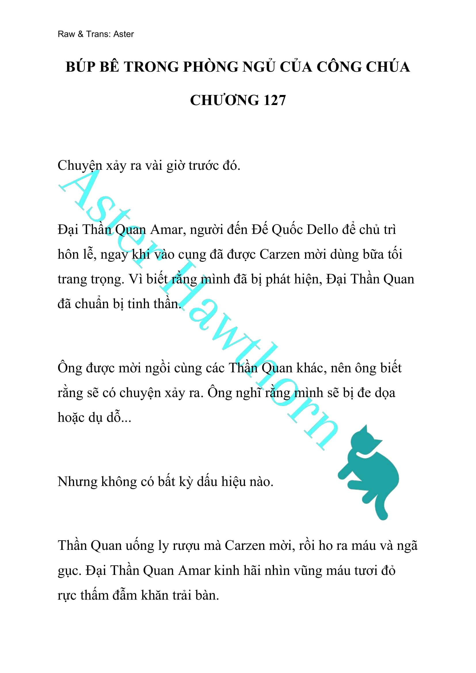 [NOVEL] Búp Bê Trong Phòng Ngủ Của Công Chúa Chap 127 - Trang 2