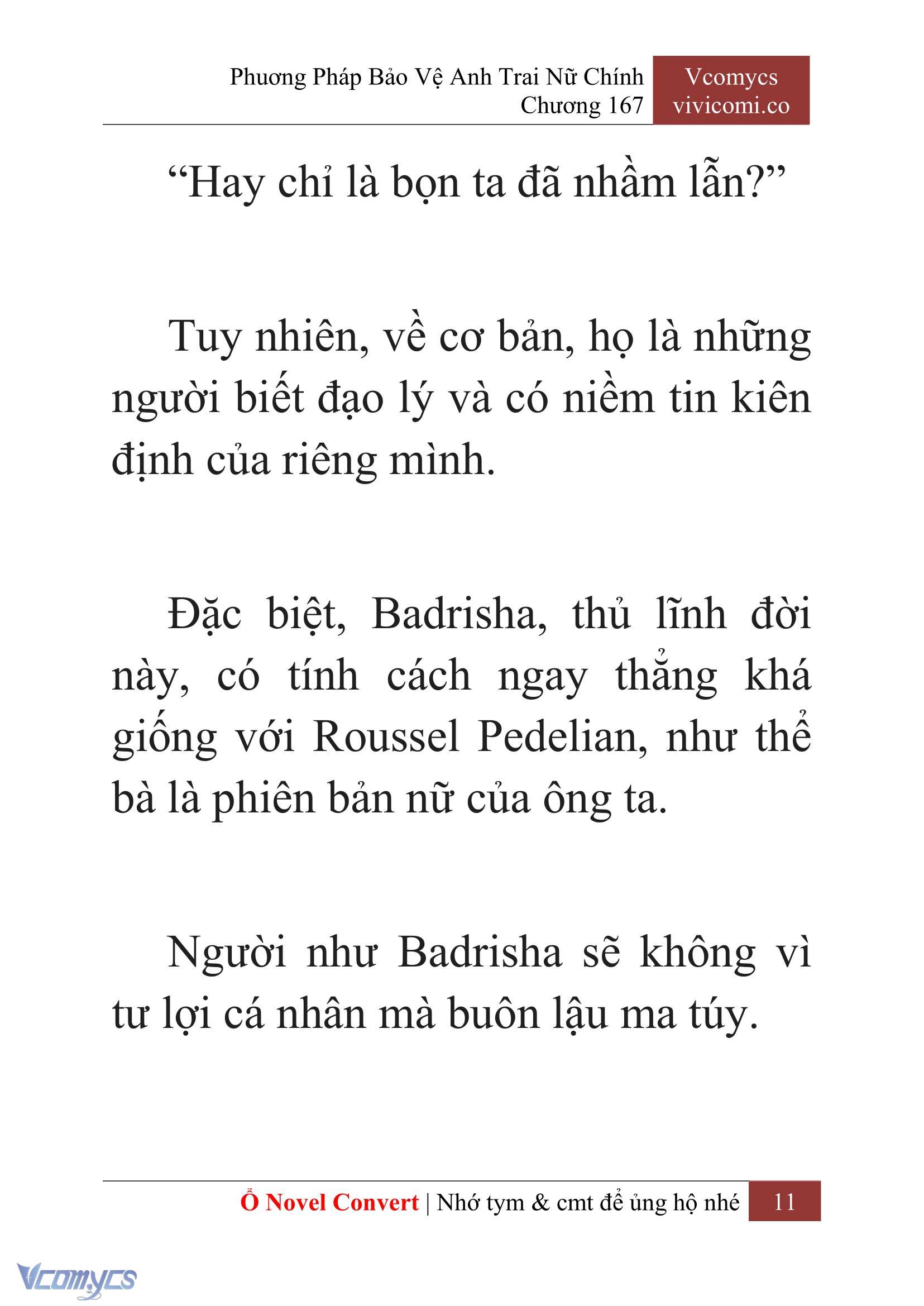[Novel] Phương Pháp Bảo Vệ Anh Trai Nữ Chính Chap 167 - Trang 2