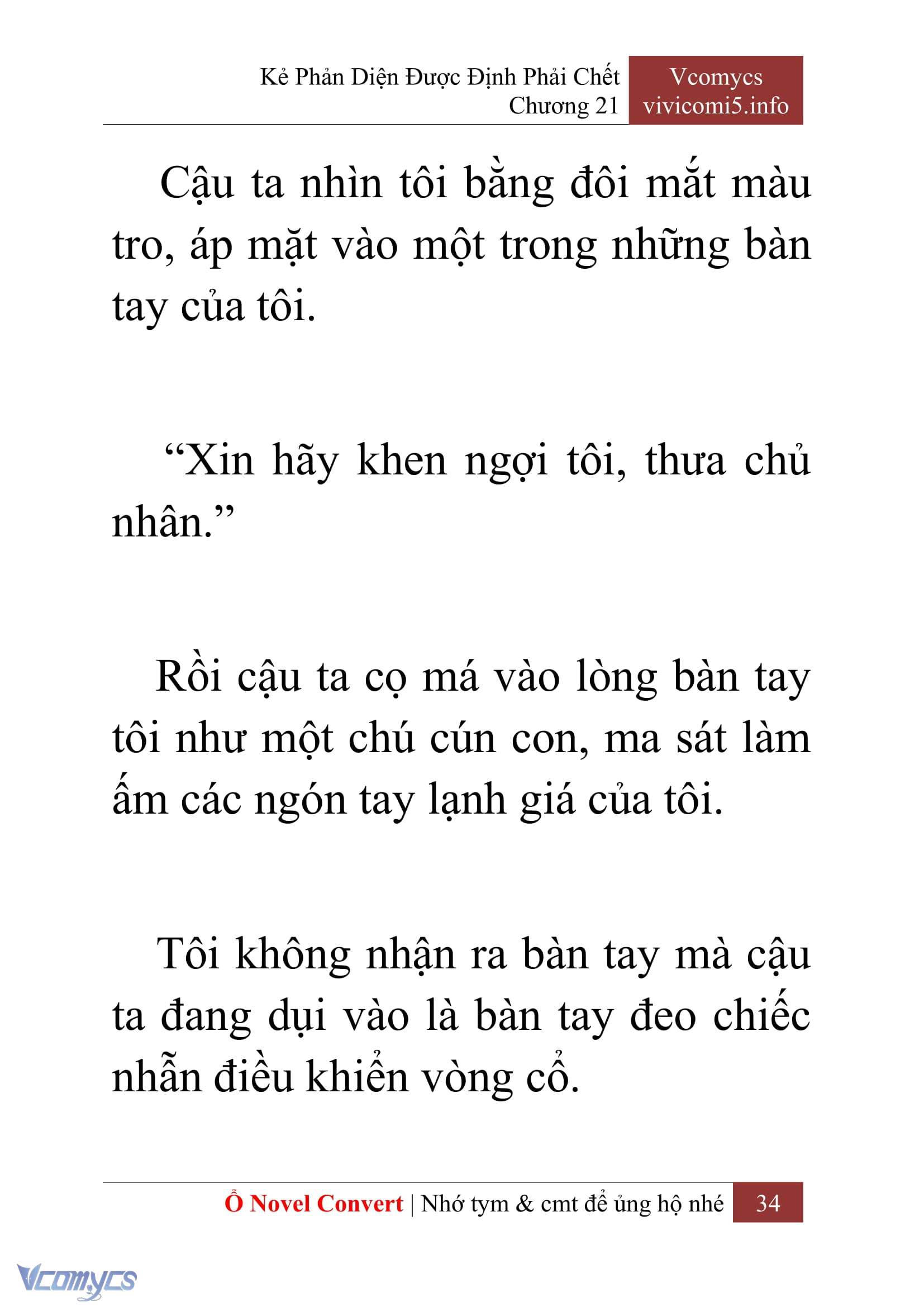 [Novel] Kẻ Phản Diện Được Định Phải Chết Chap 21 - Trang 2
