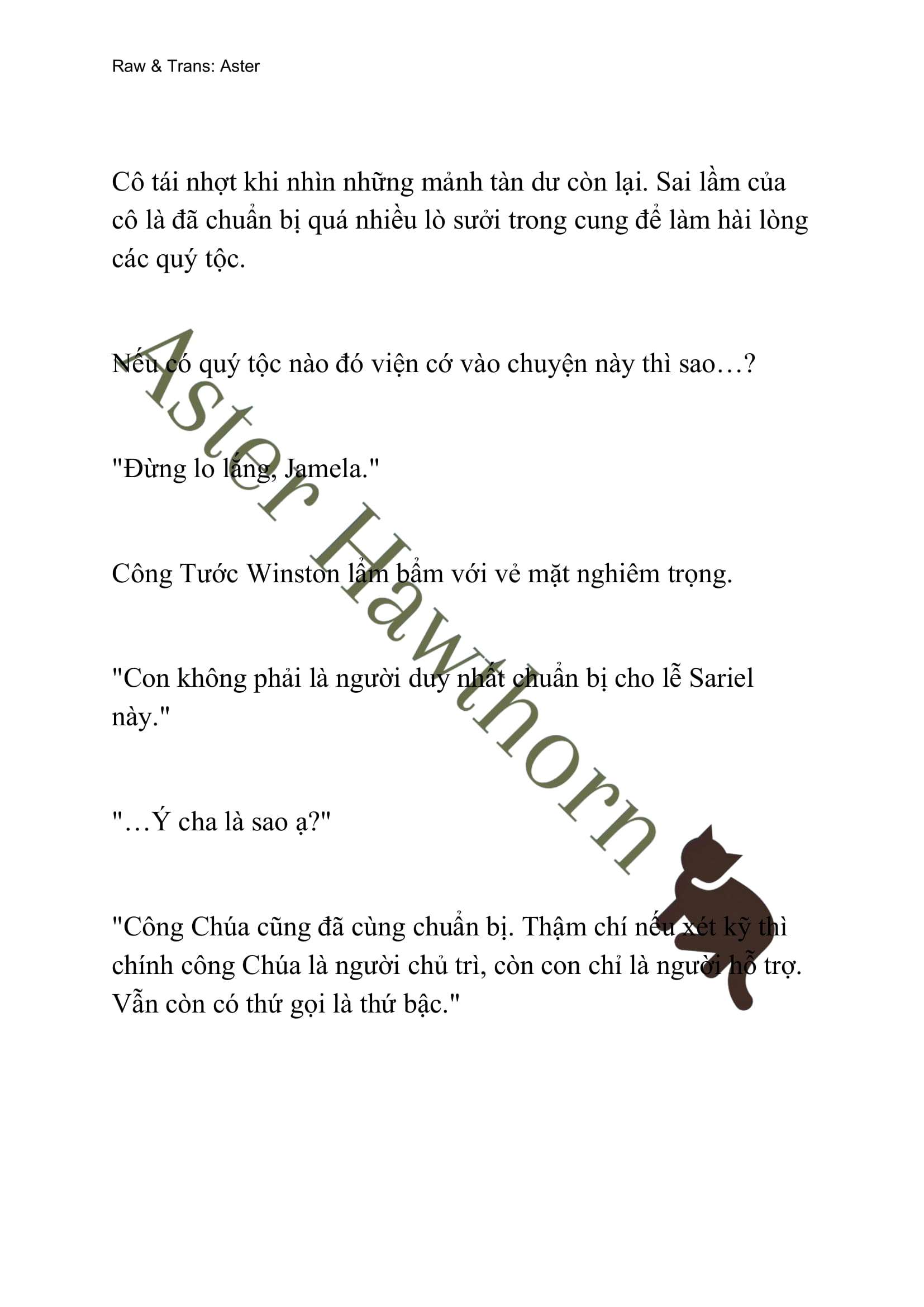 [NOVEL] Búp Bê Trong Phòng Ngủ Của Công Chúa Chap 63 - Next Chap 64