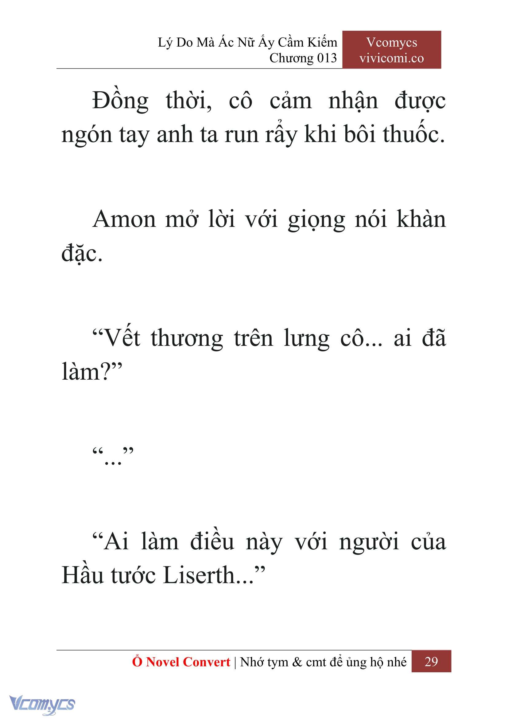 [Novel] Lý Do Mà Ác Nữ Ấy Cầm Kiếm Chap 13 - Trang 2