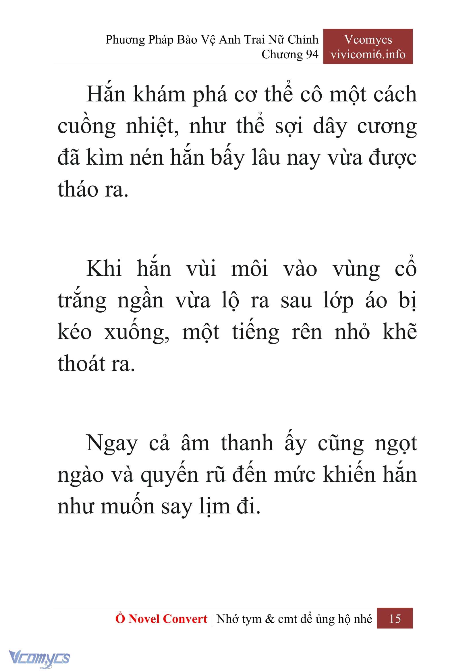 [Novel] Phương Pháp Bảo Vệ Anh Trai Nữ Chính Chap 94 - Trang 2