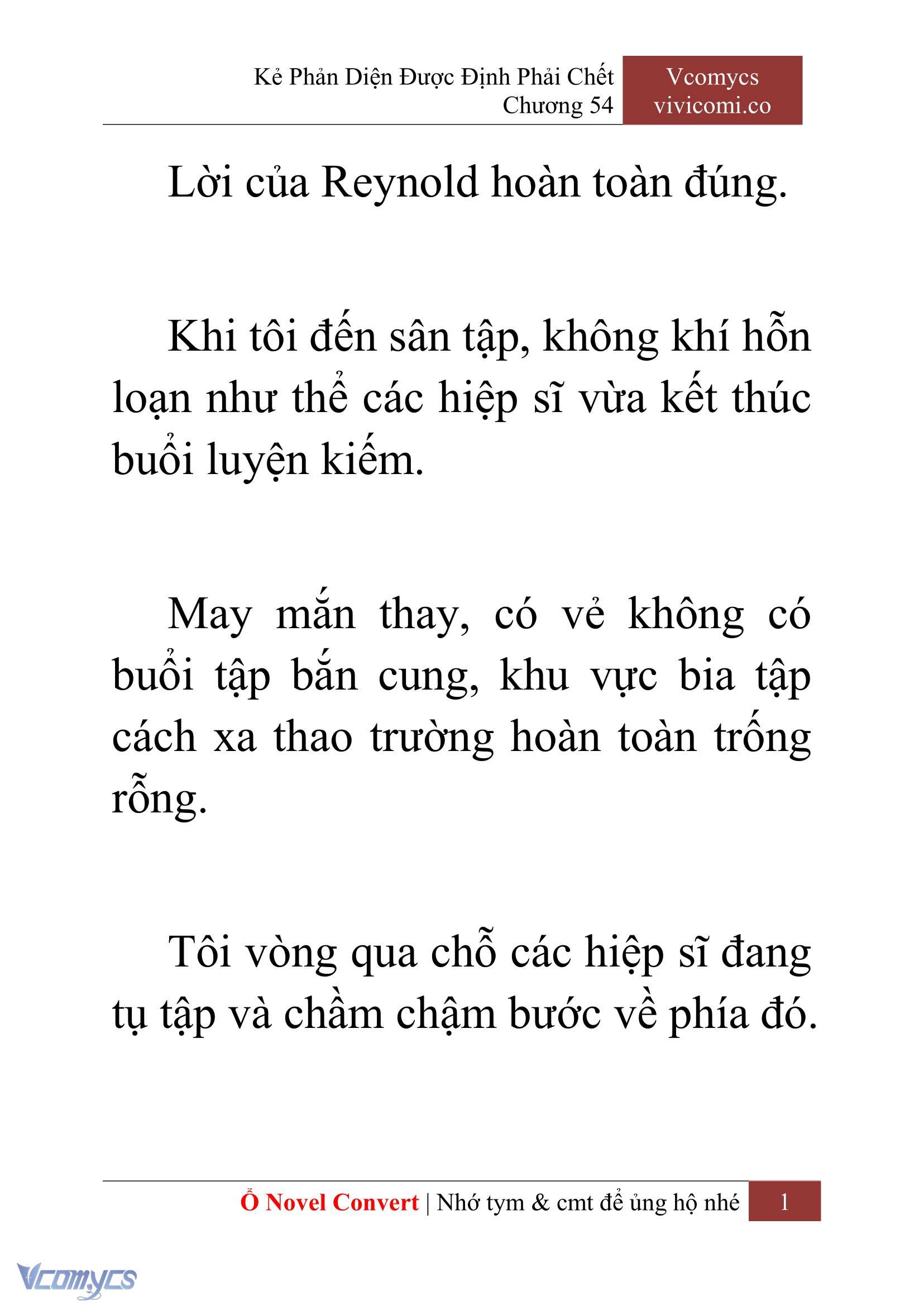 [Novel] Kẻ Phản Diện Được Định Phải Chết Chap 54 - Trang 2