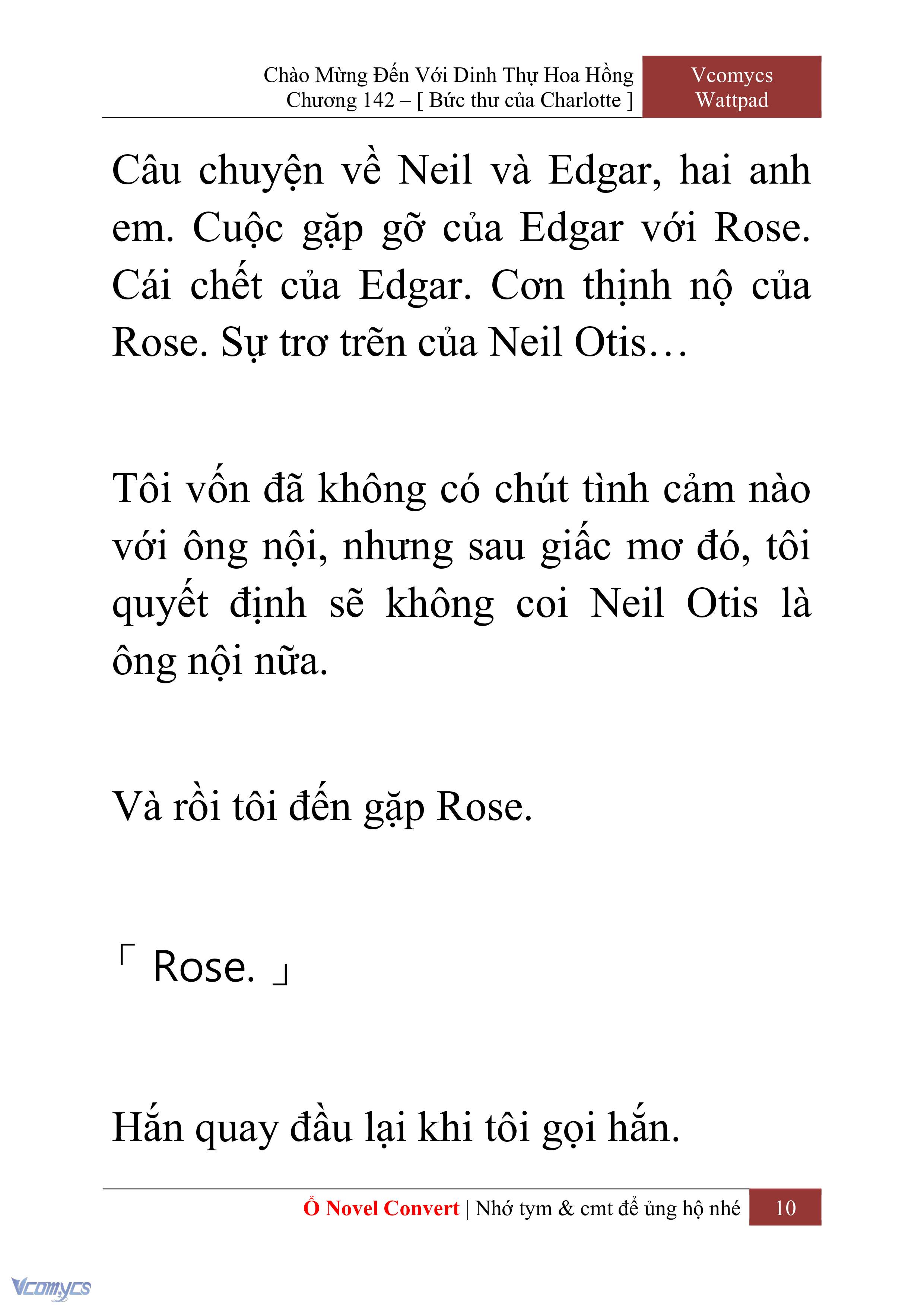 [Novel] Chào Mừng Đến Với Dinh Thự Hoa Hồng Chap 142 - Trang 2