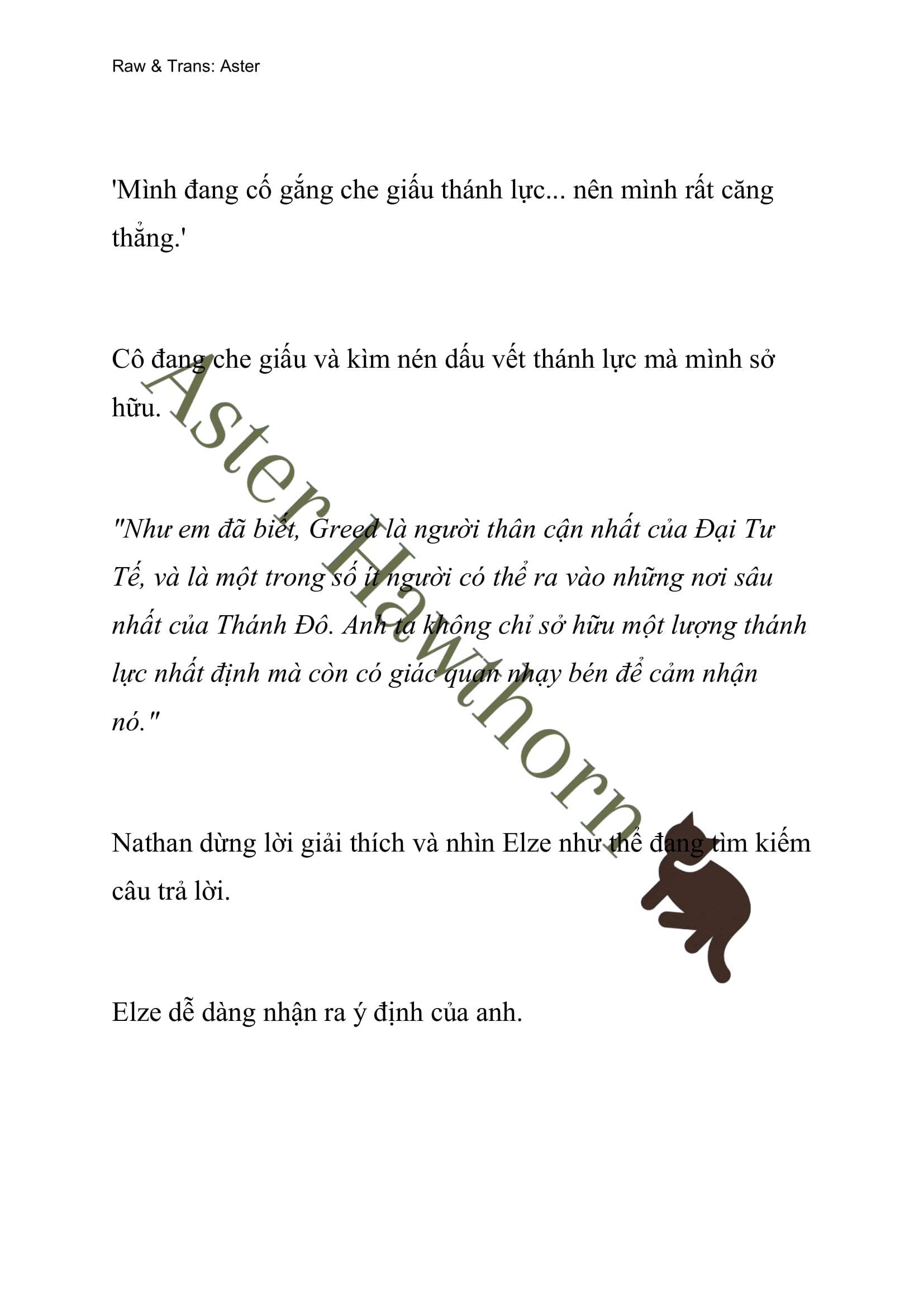 [NOVEL] Anh Hùng Khao Khát Sự Sa Ngã Của Thánh Nữ Chap 24 - Trang 2