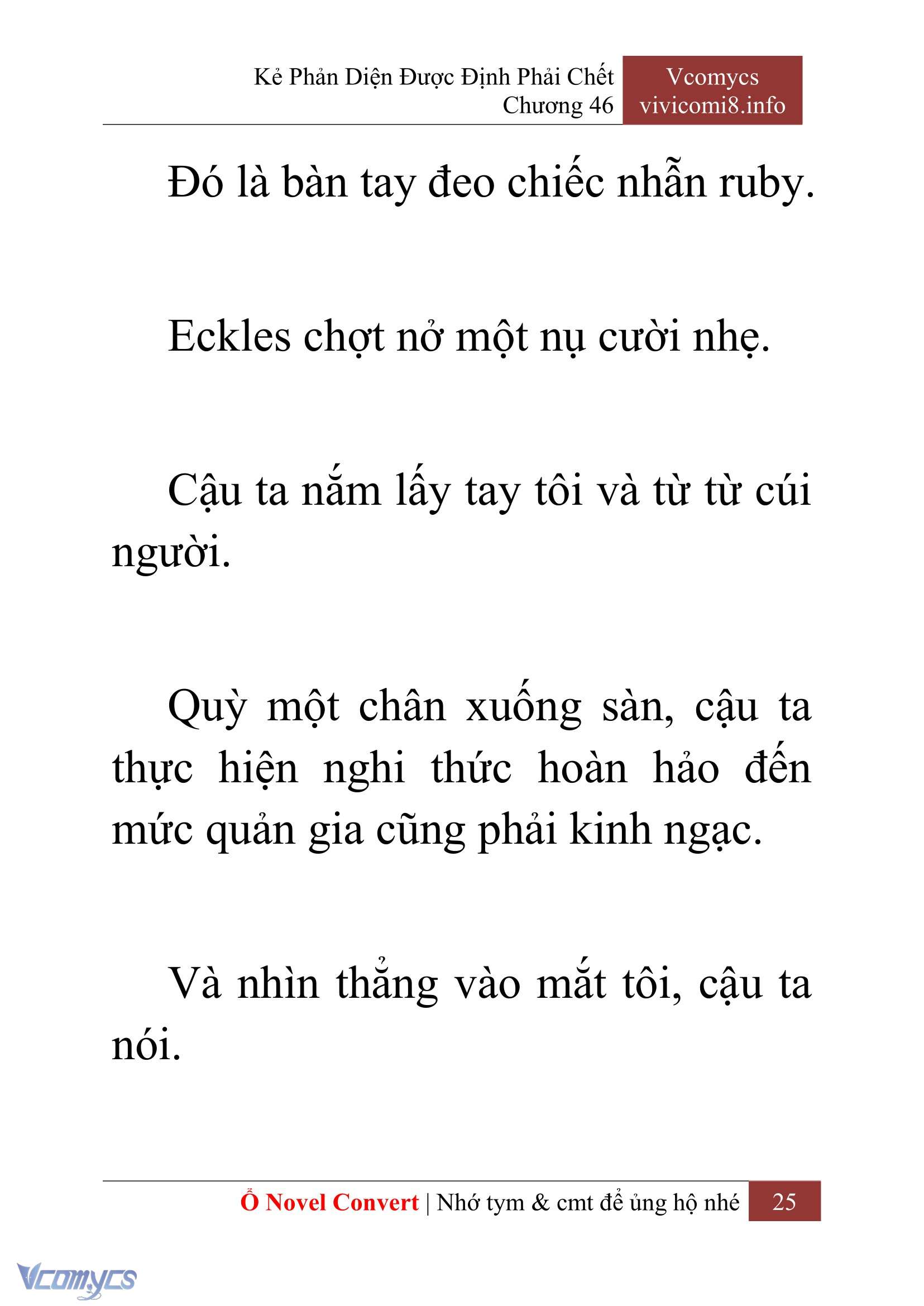 [Novel] Kẻ Phản Diện Được Định Phải Chết Chap 46 - Trang 2