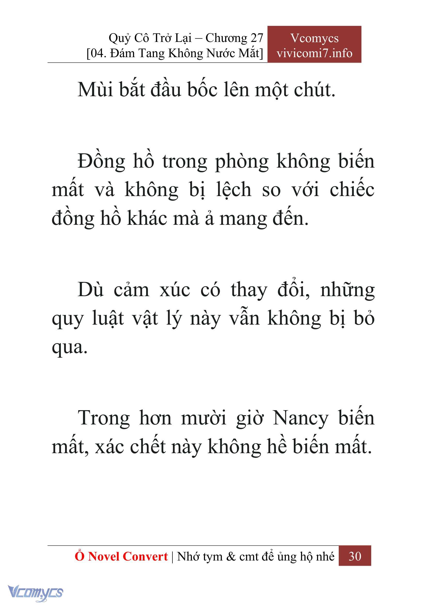 [Novel] Quý Cô Trở Lại Chap 27 - Trang 2