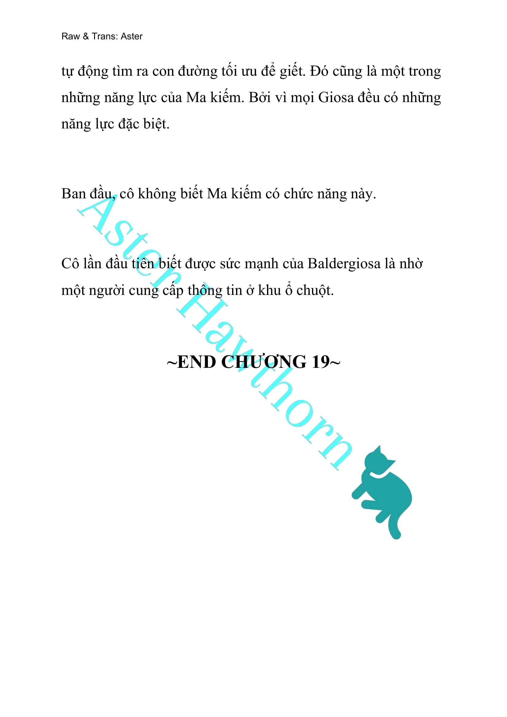 [NOVEL] Đóa Hoa Cầm Kiếm Chap 19 - Next Chap 20