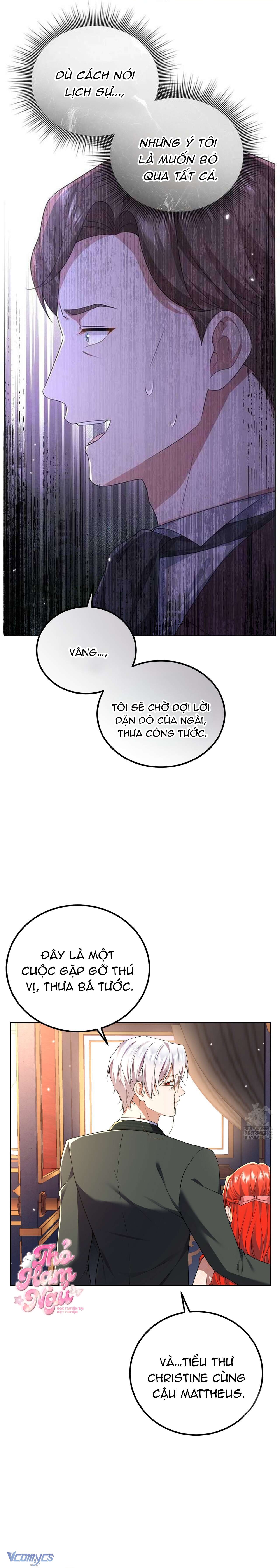 Tôi Sẽ Mặc Kệ Kẻ Phản Diện Đoản Mệnh Chap 14 - Trang 2