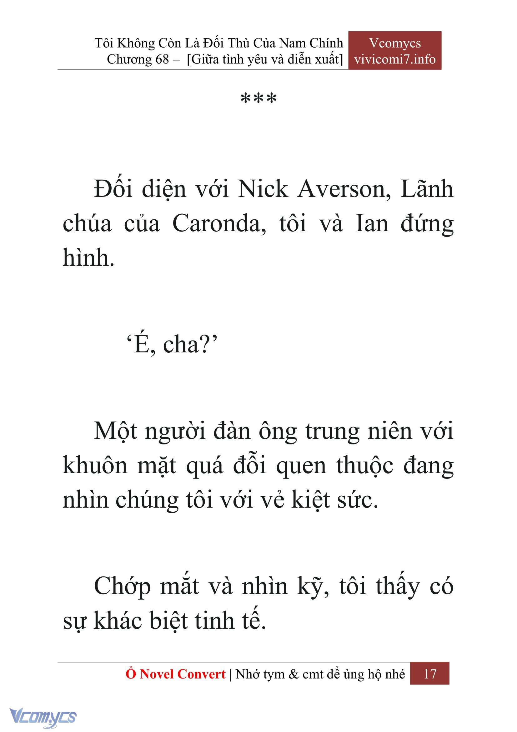 [Novel] Tôi Không Còn Là Đối Thủ Của Nam Chính Chap 68 - Trang 2