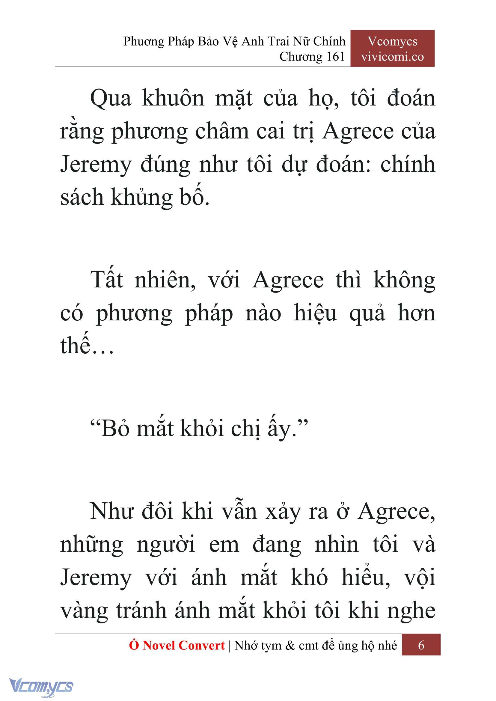 [Novel] Phương Pháp Bảo Vệ Anh Trai Nữ Chính Chap 161 - Trang 2