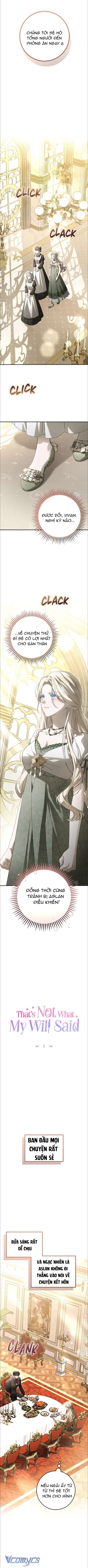 Di Nguyện Của Tôi Không Phải Như Thế Chap 5 - Next Chap 6