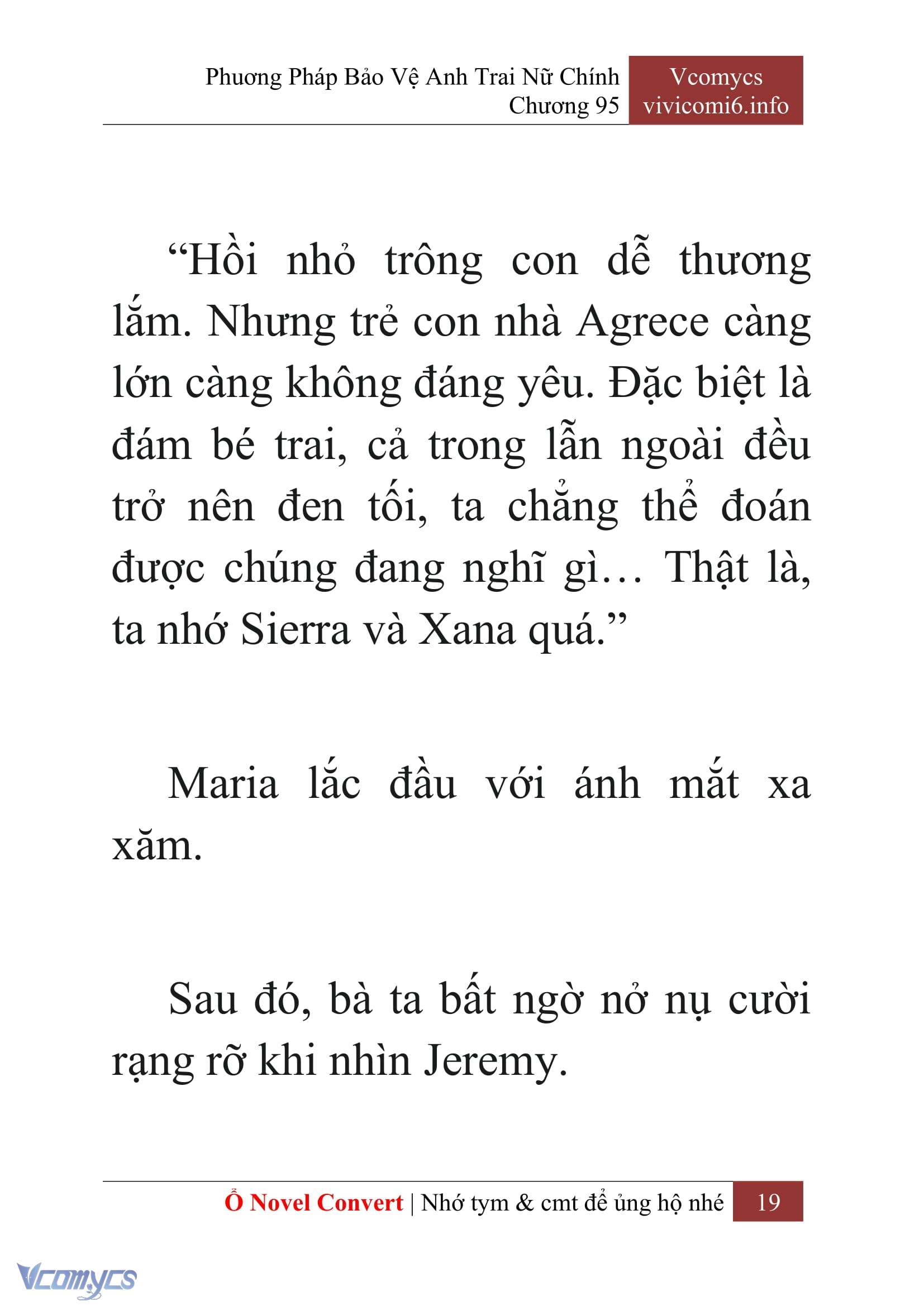 [Novel] Phương Pháp Bảo Vệ Anh Trai Nữ Chính Chap 95 - Trang 2
