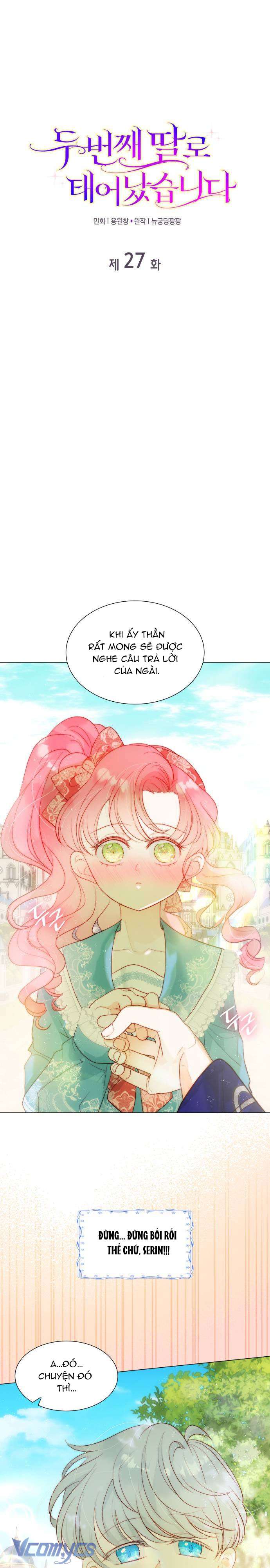 Tôi Được Sinh Ra Là Con Gái Thứ Hai Chapter 27 - Trang 4