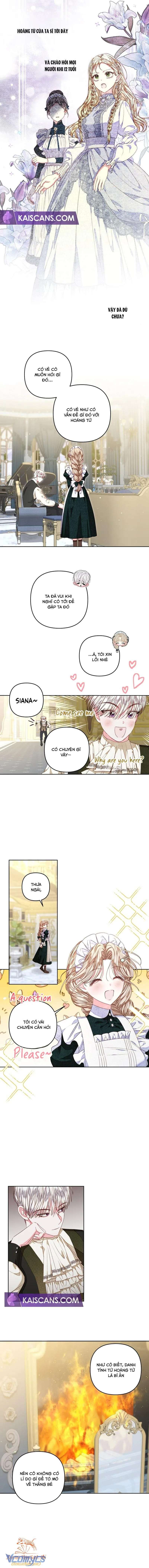 Trở Thành Hầu Gái Còn Hơn Làm Công Chúa Chap 26 - Trang 3