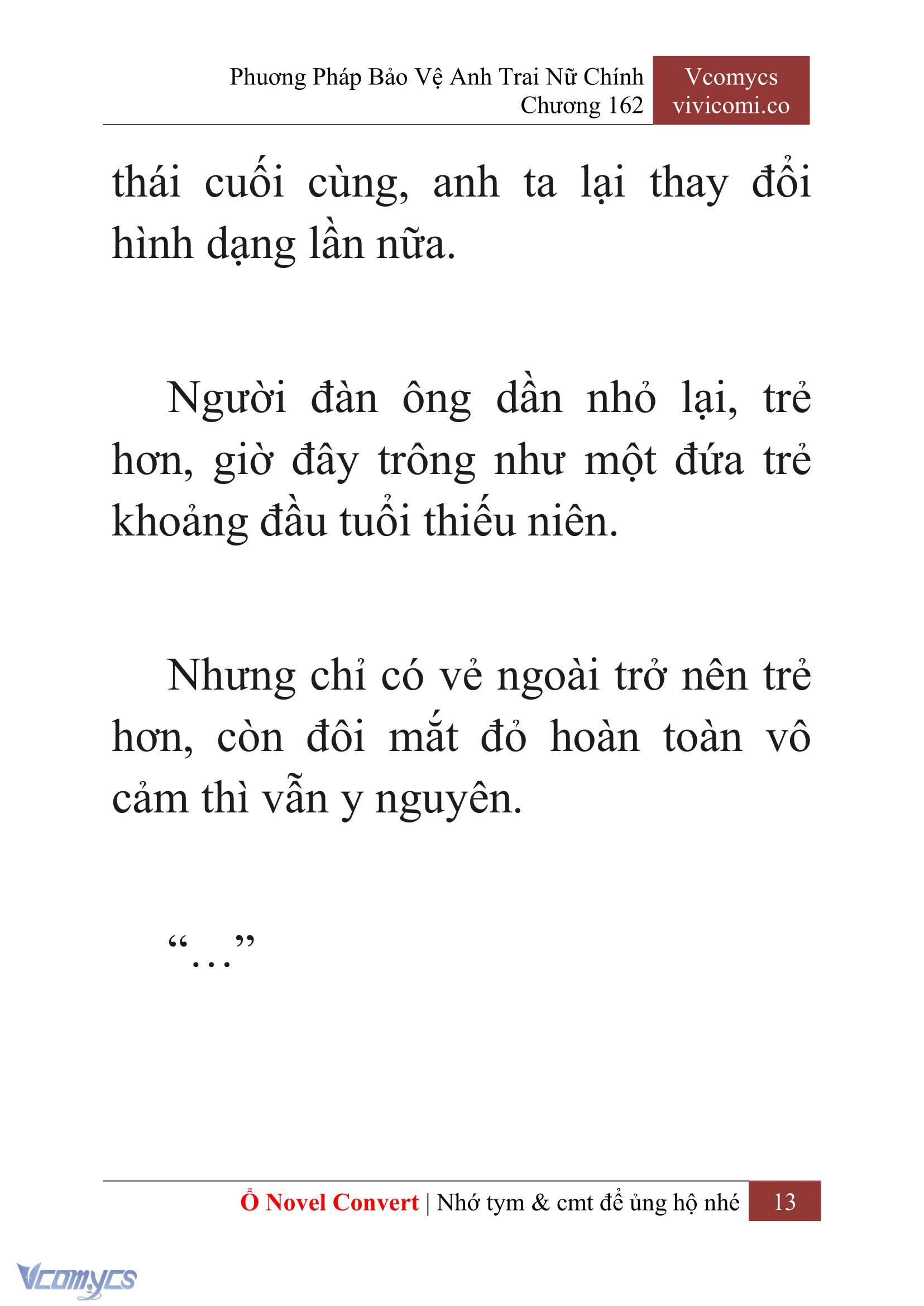 [Novel] Phương Pháp Bảo Vệ Anh Trai Nữ Chính Chap 162 - Trang 2