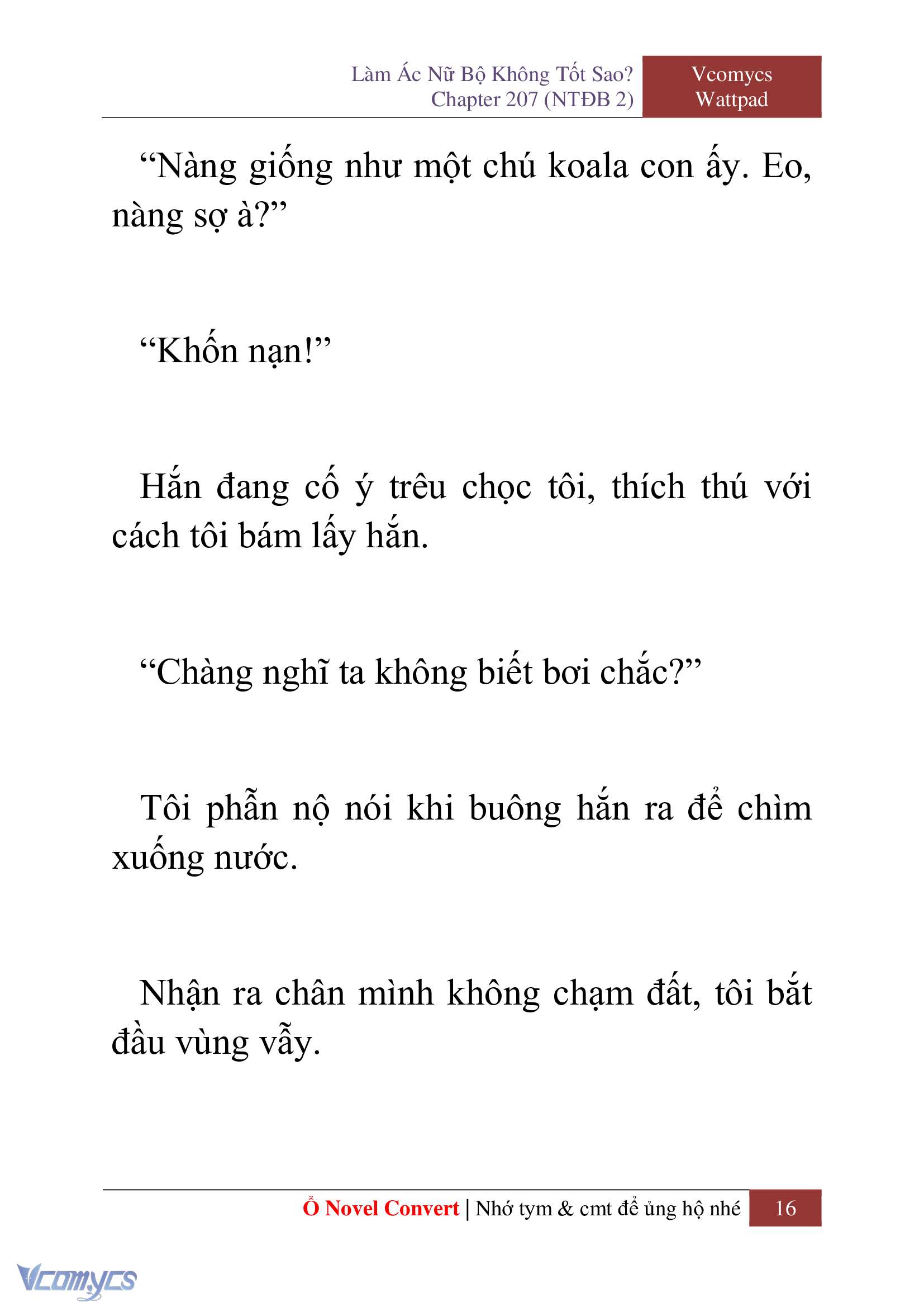 [Novel] Làm Ác Nữ Bộ Không Tốt Sao? Chap 207 - Trang 2