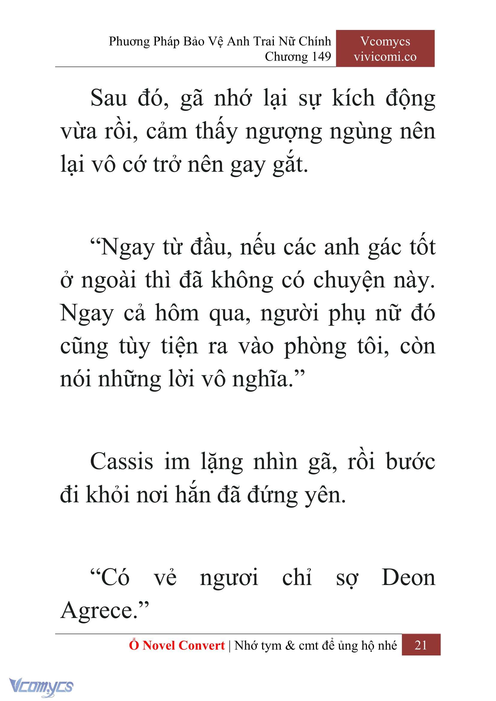 [Novel] Phương Pháp Bảo Vệ Anh Trai Nữ Chính Chap 149 - Next 