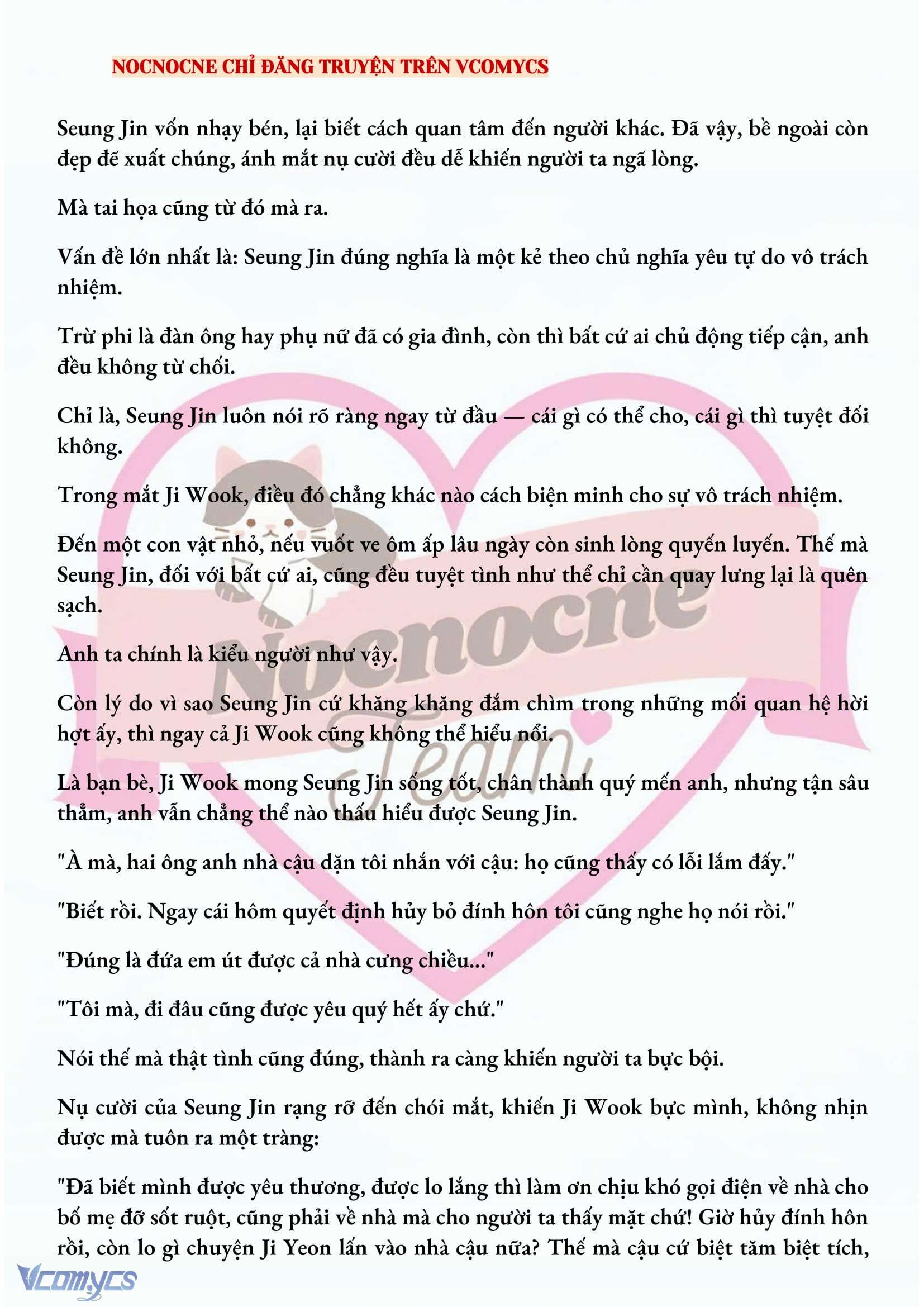 [NOVEL] CHÚNG TA KẾT THÚC VÀO MÙA THU Chap 16 - Next Chap 17