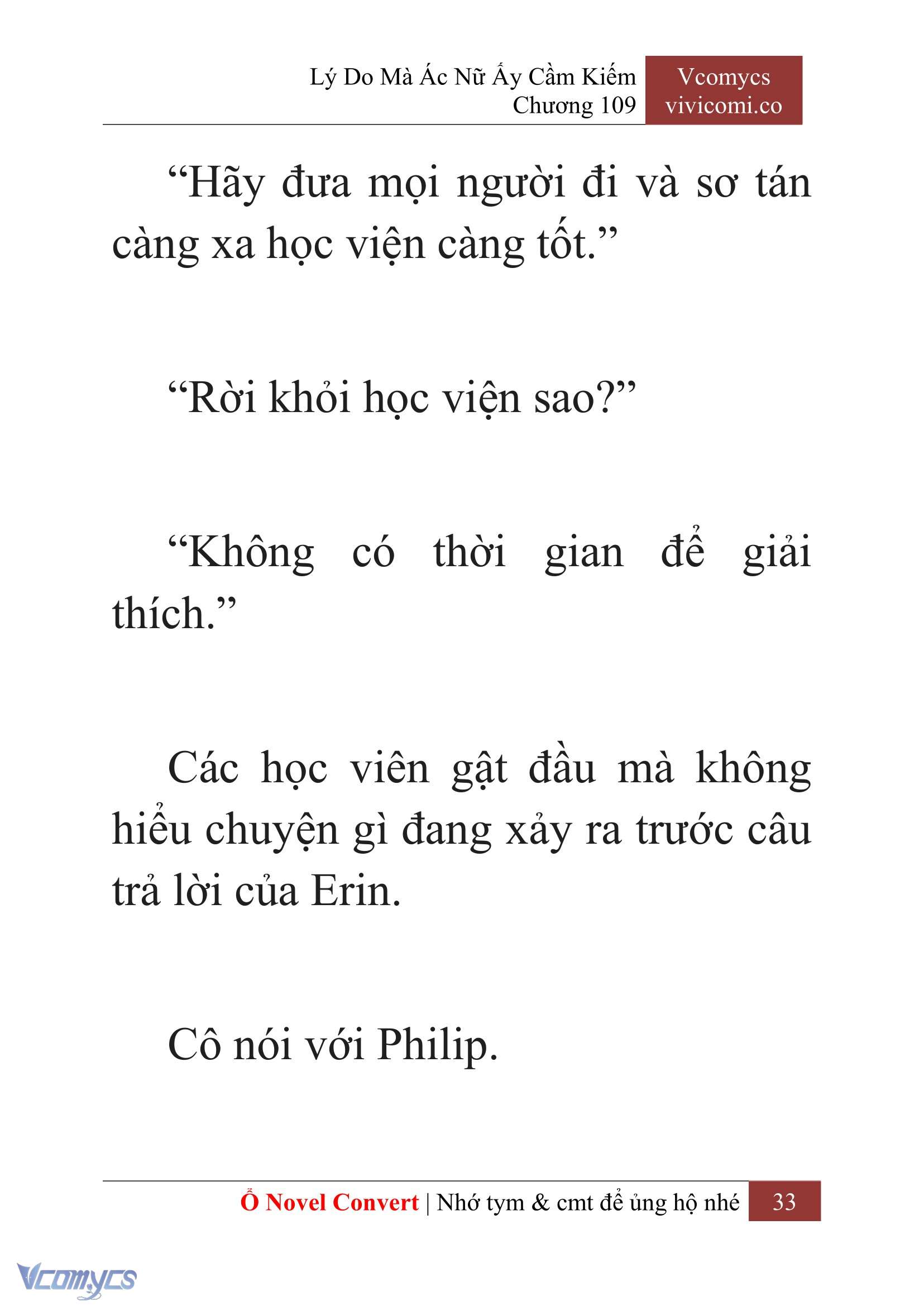 [Novel] Lý Do Mà Ác Nữ Ấy Cầm Kiếm Chap 109 - Trang 2