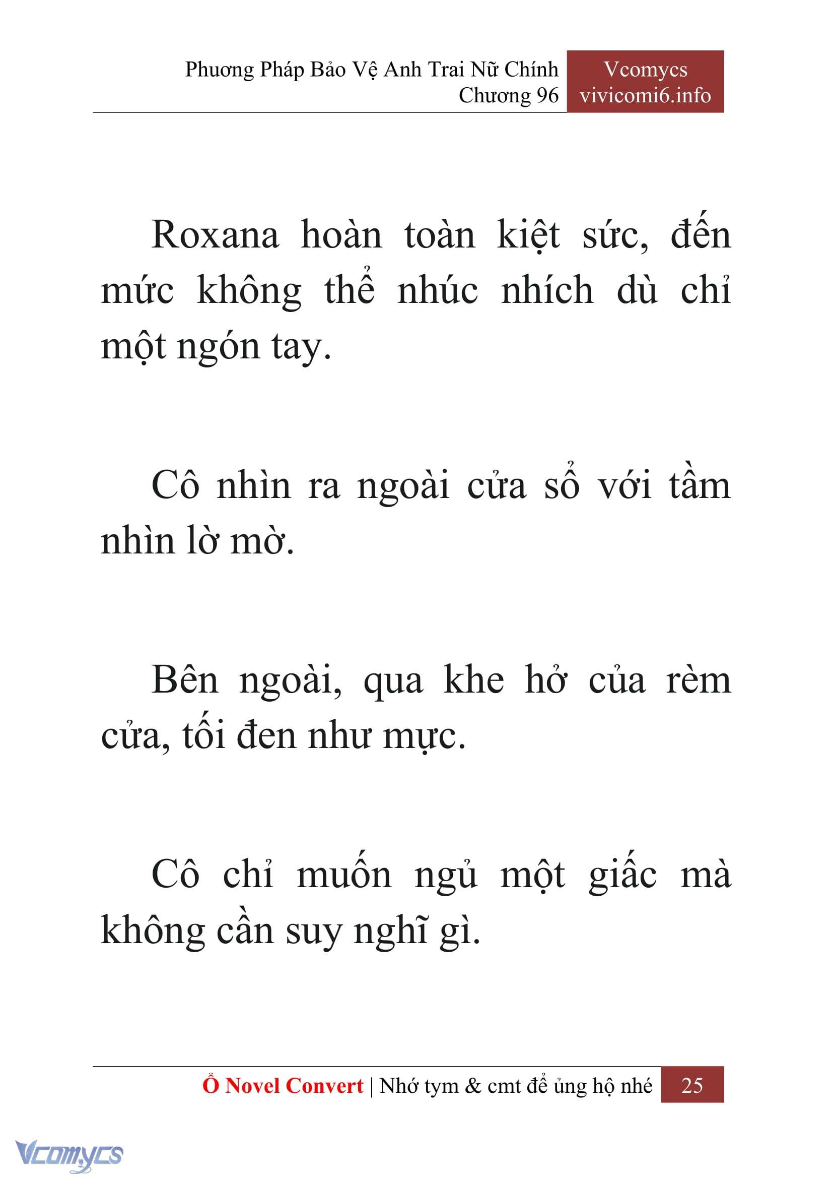 [Novel] Phương Pháp Bảo Vệ Anh Trai Nữ Chính Chap 96 - Trang 2