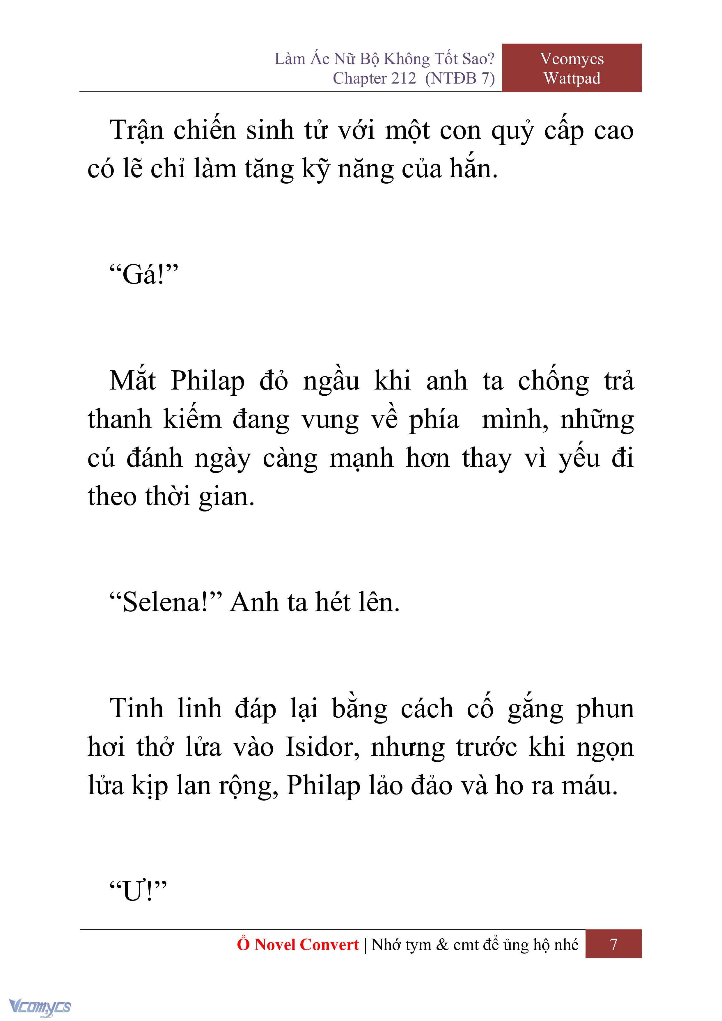 [Novel] Làm Ác Nữ Bộ Không Tốt Sao? Chap 212 - Trang 2