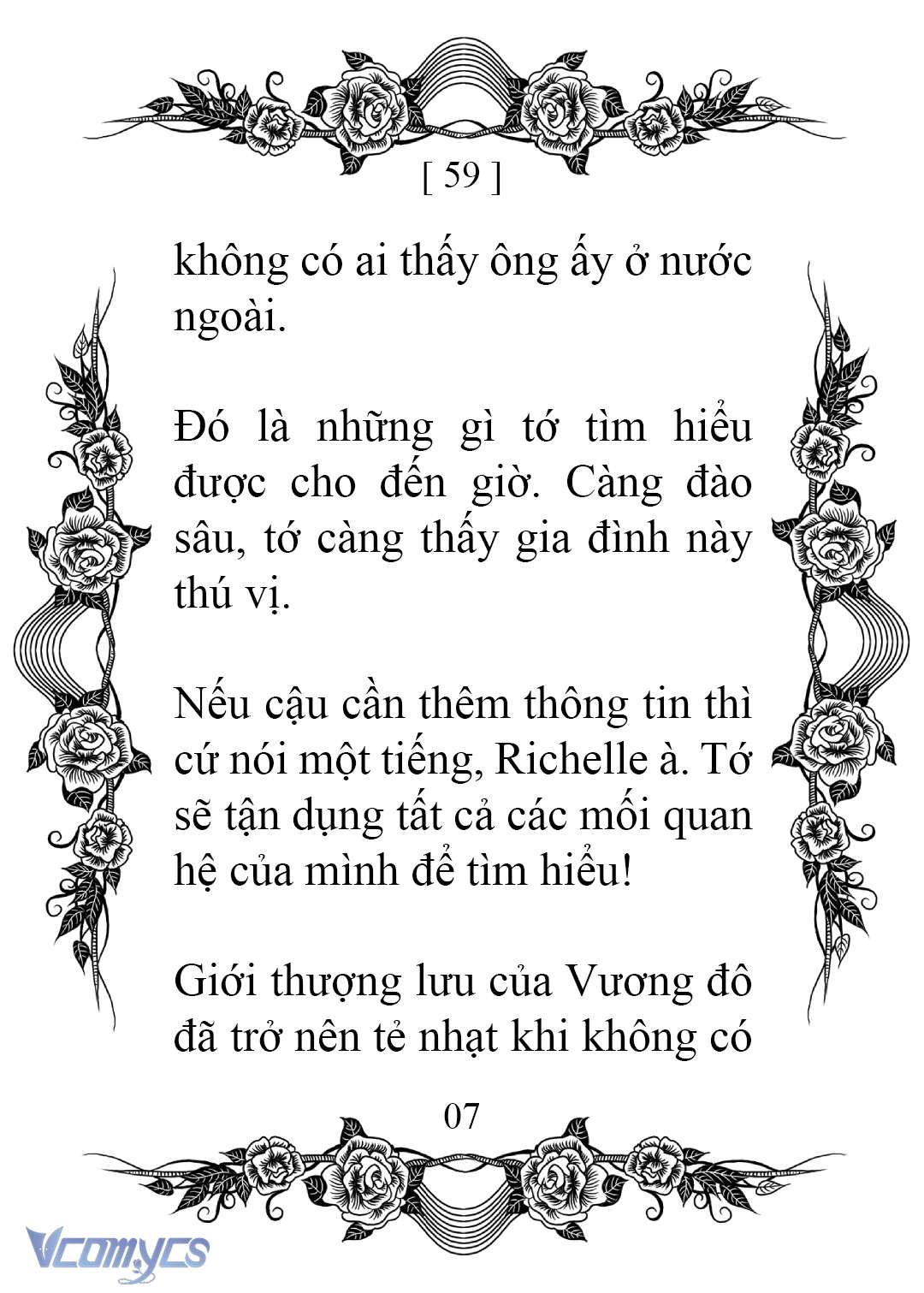 [Novel] Chào Mừng Đến Với Dinh Thự Hoa Hồng Chap 59 - Trang 2