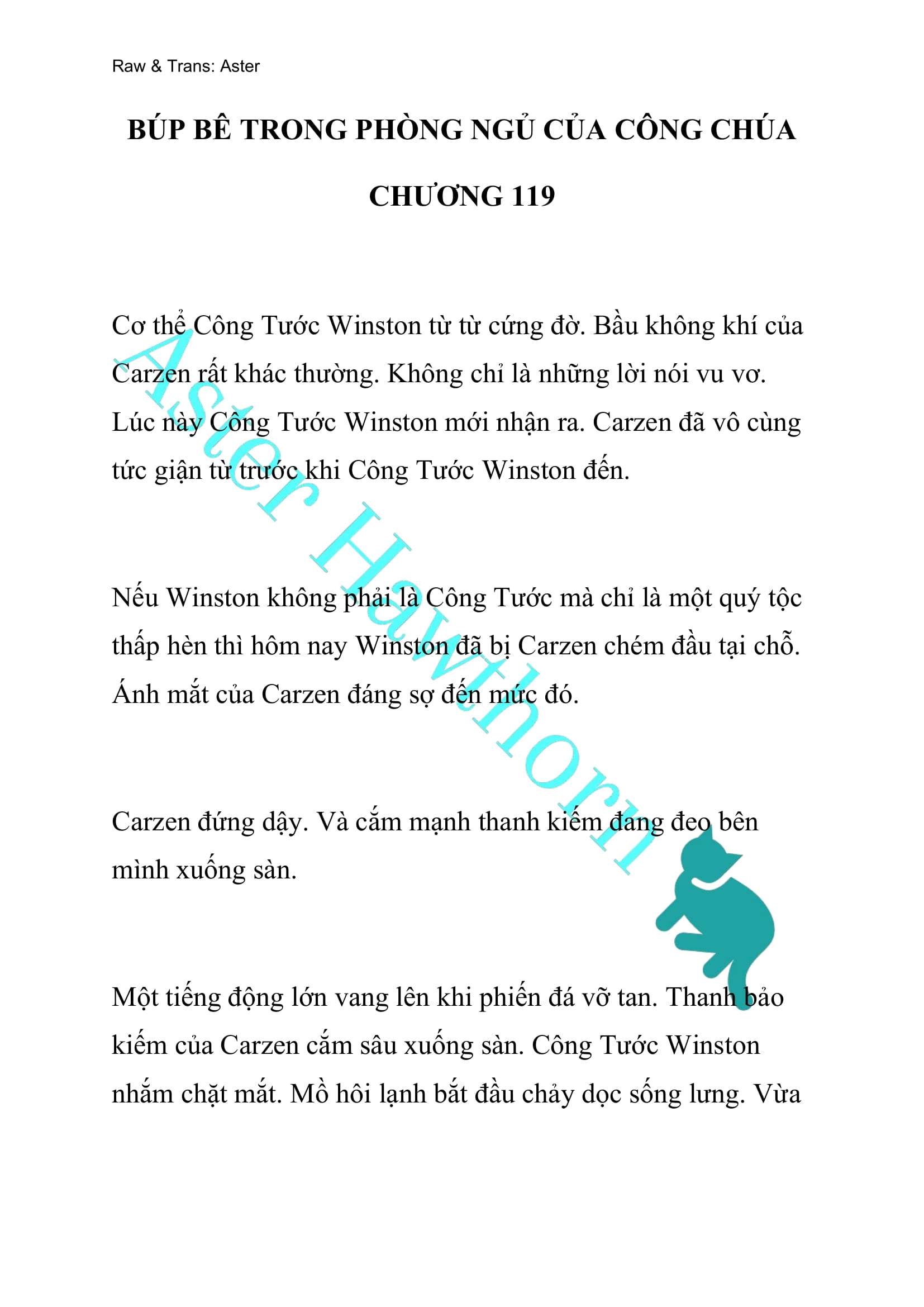 [NOVEL] Búp Bê Trong Phòng Ngủ Của Công Chúa Chap 119 - Trang 2