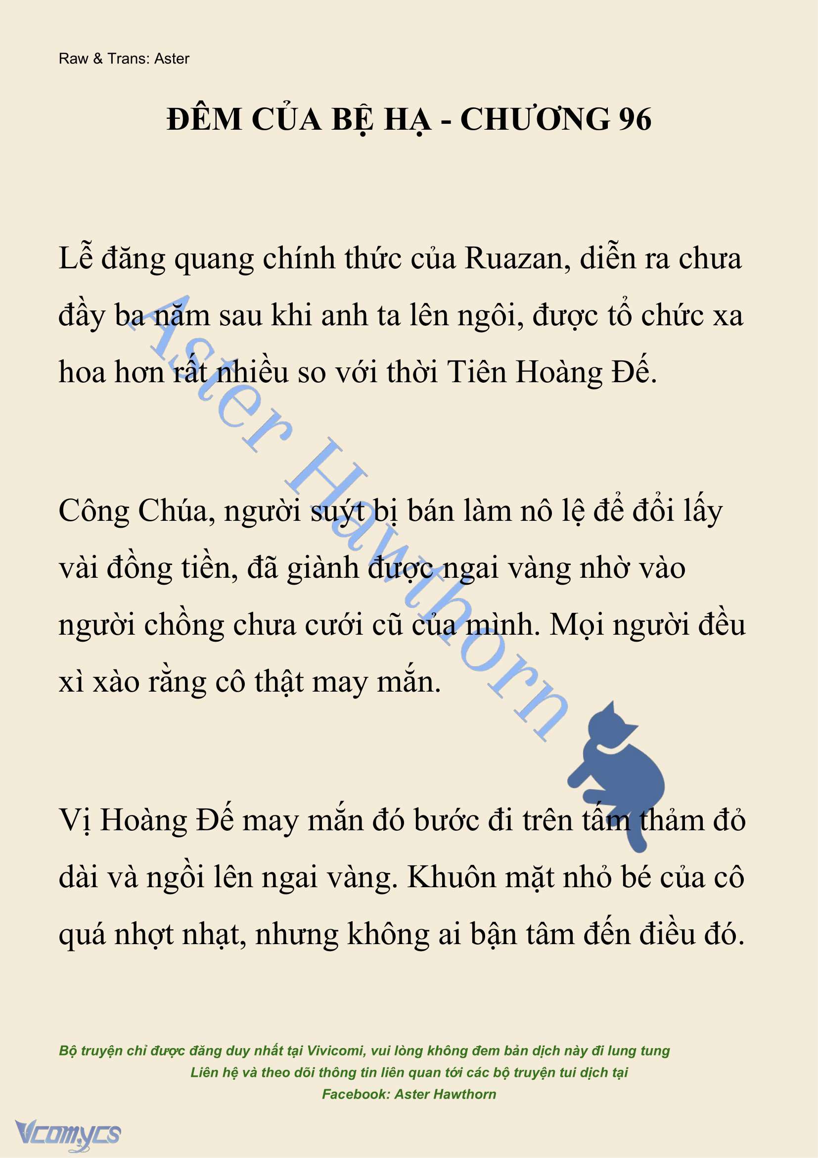 [NOVEL] Đêm Của Bệ Hạ Chap 96 - Trang 2